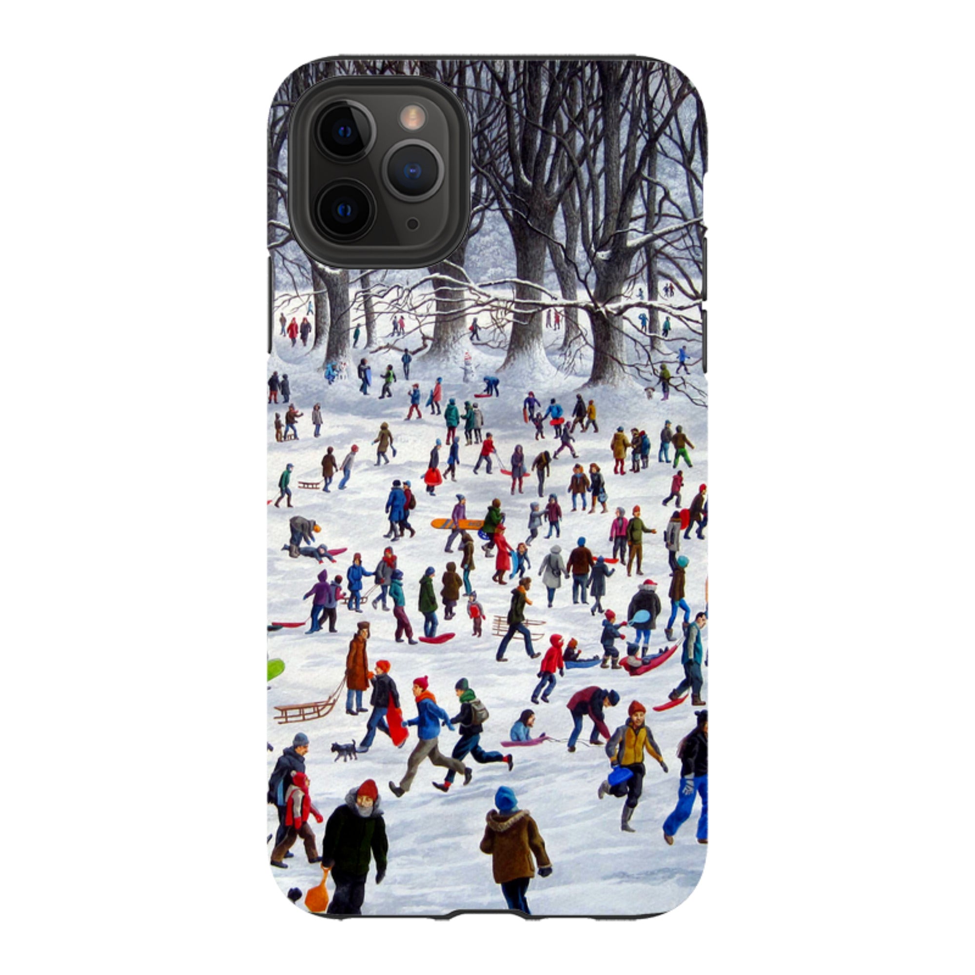 iPhone Tough Case - Snowtime By Philip Hood