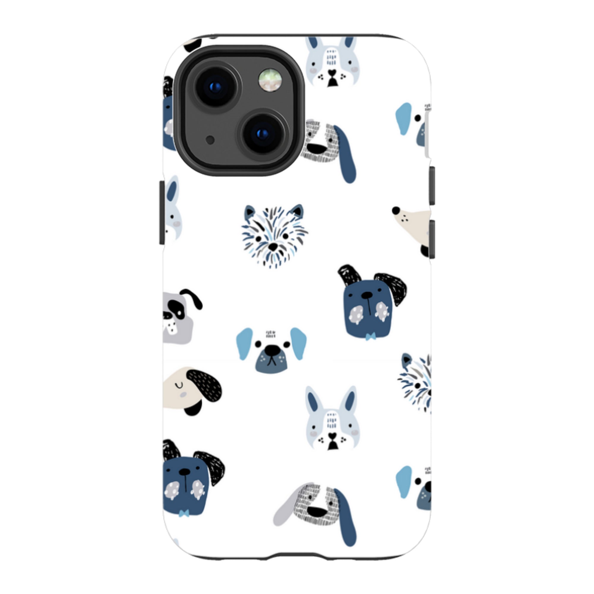 iPhone Tough Case - Dog Pattern