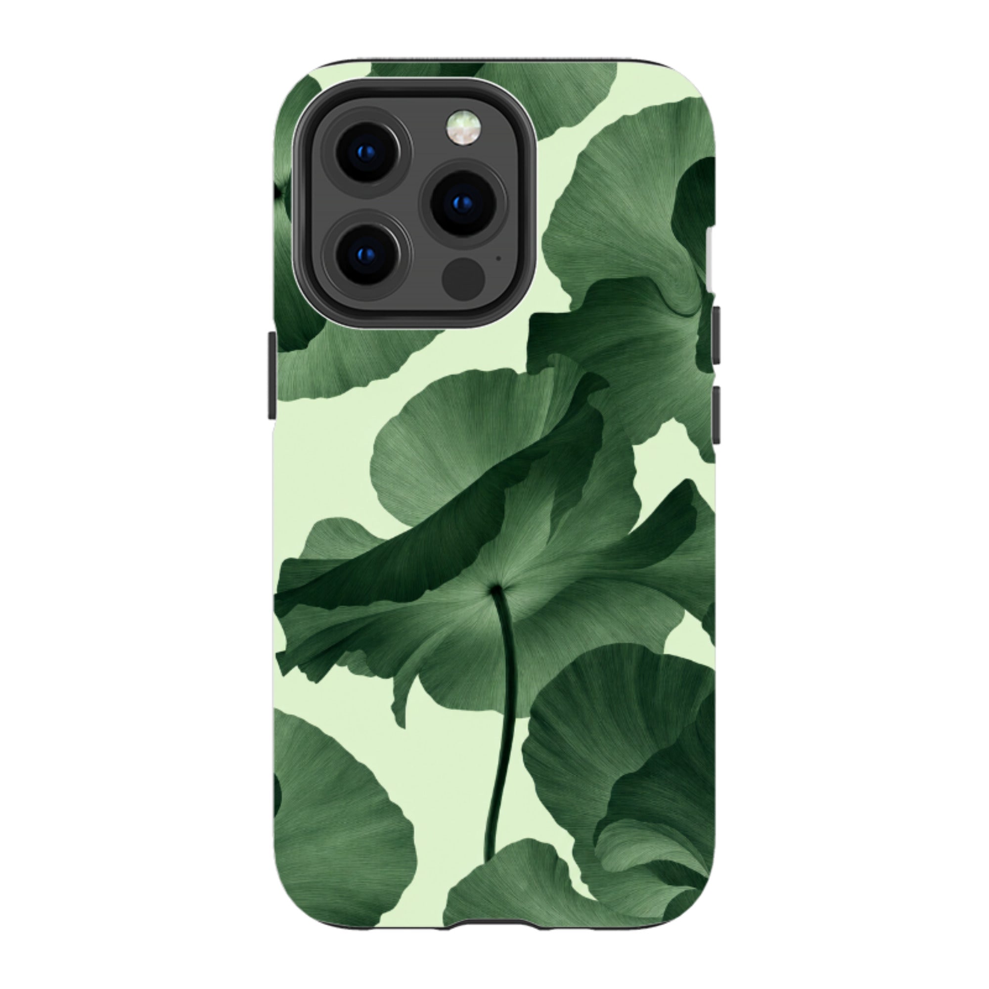 iPhone Tough Case - Sage Green Poppy