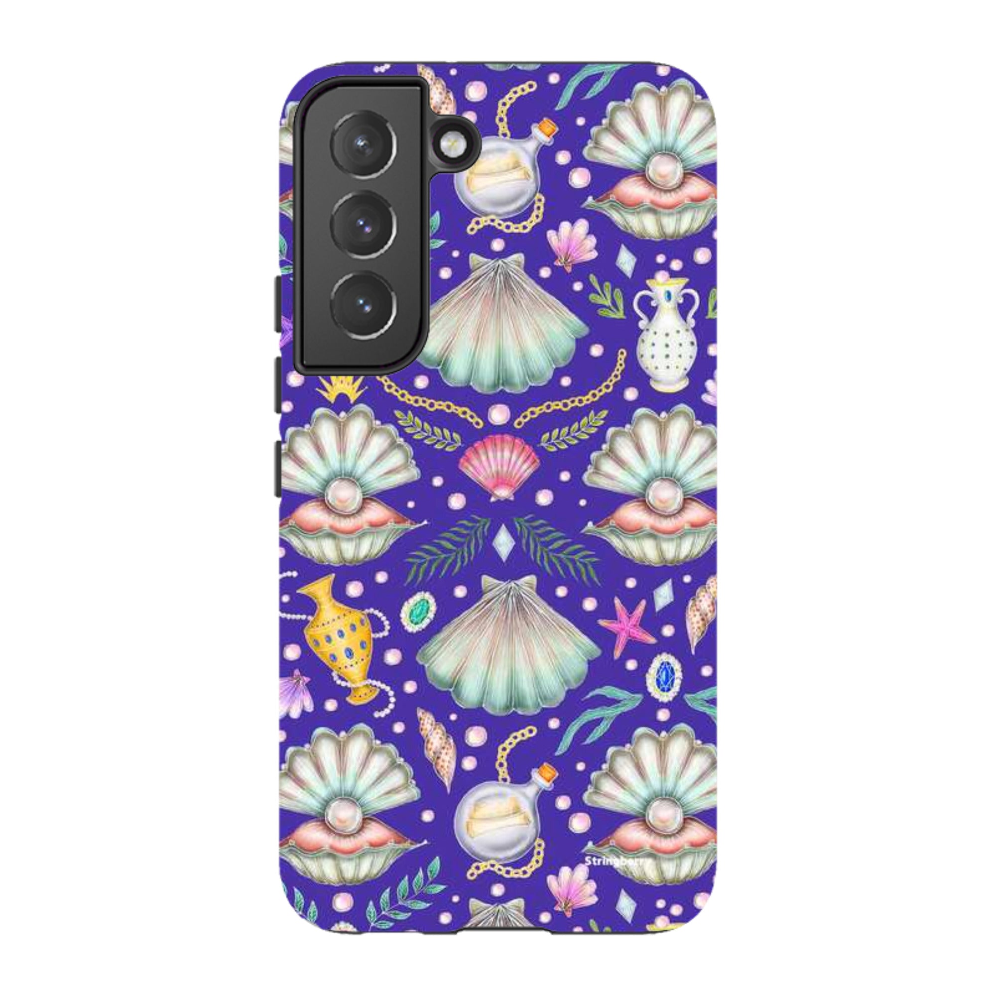 Samsung Tough Case - Pearl's Fantasy Indigo By Catherine Rowe