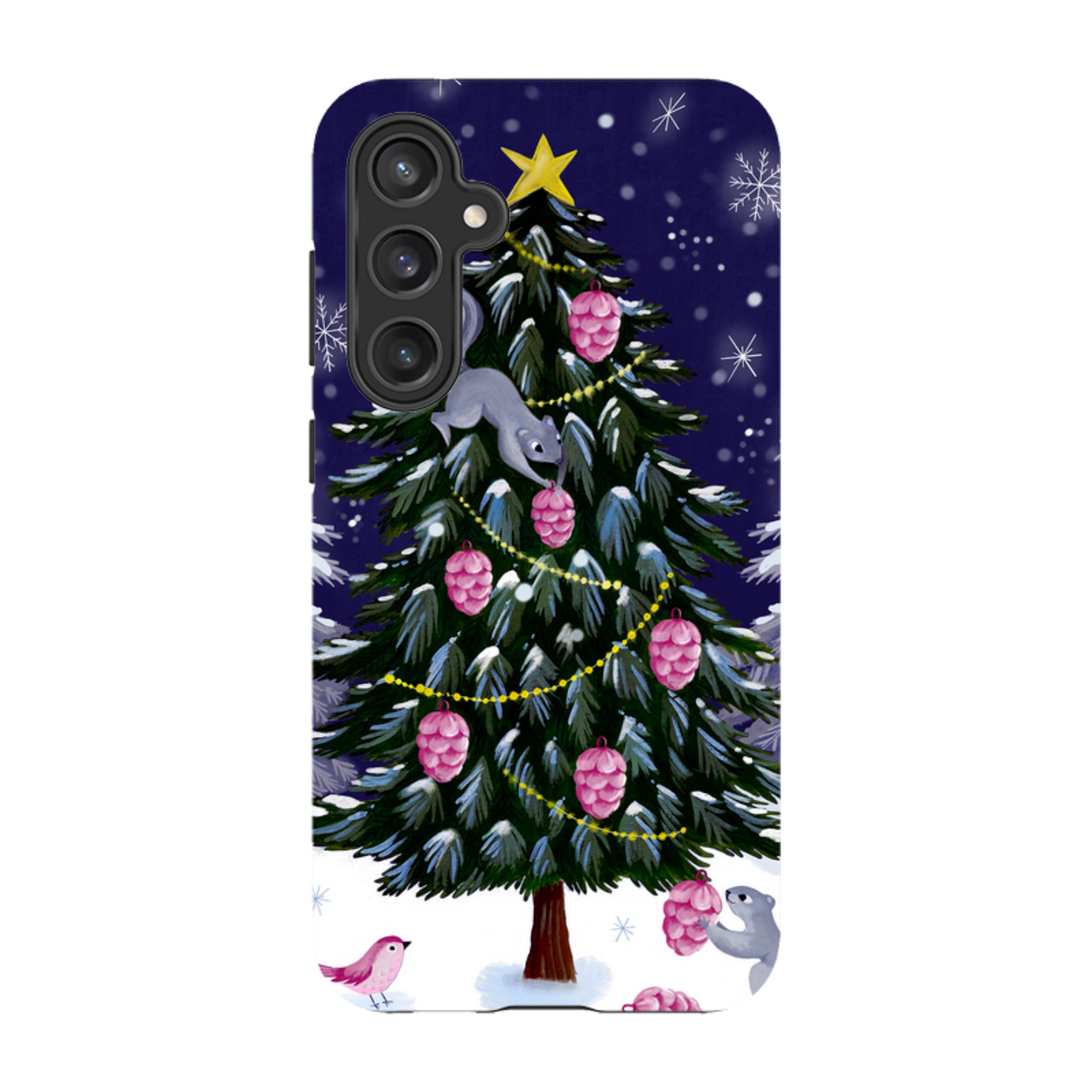 Samsung Tough Case - Squirrel Tree By Bex Parkin
