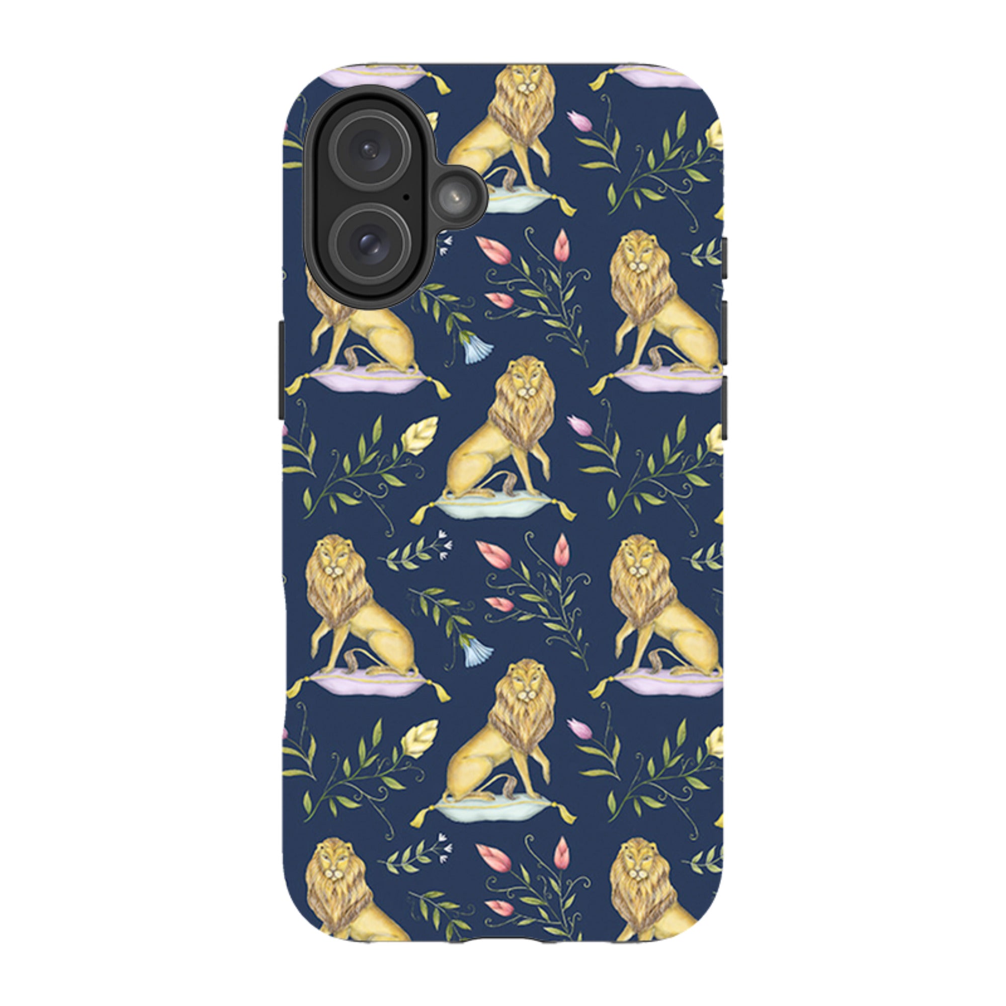 iPhone MagSafe Tough Case -  Leo Et Flores Navy By Catherine Rowe