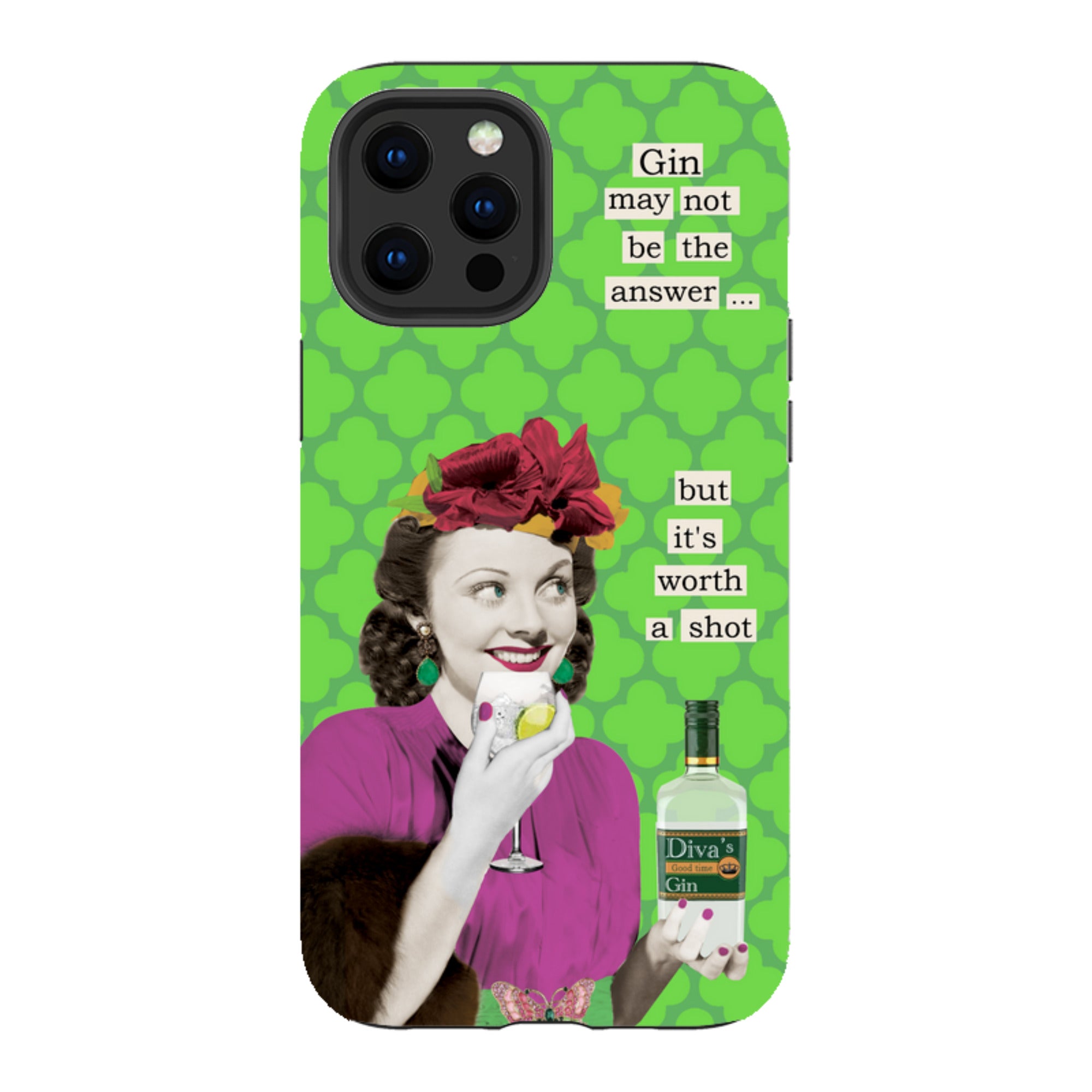 iPhone Tough Case - Gin By Clare Jordan