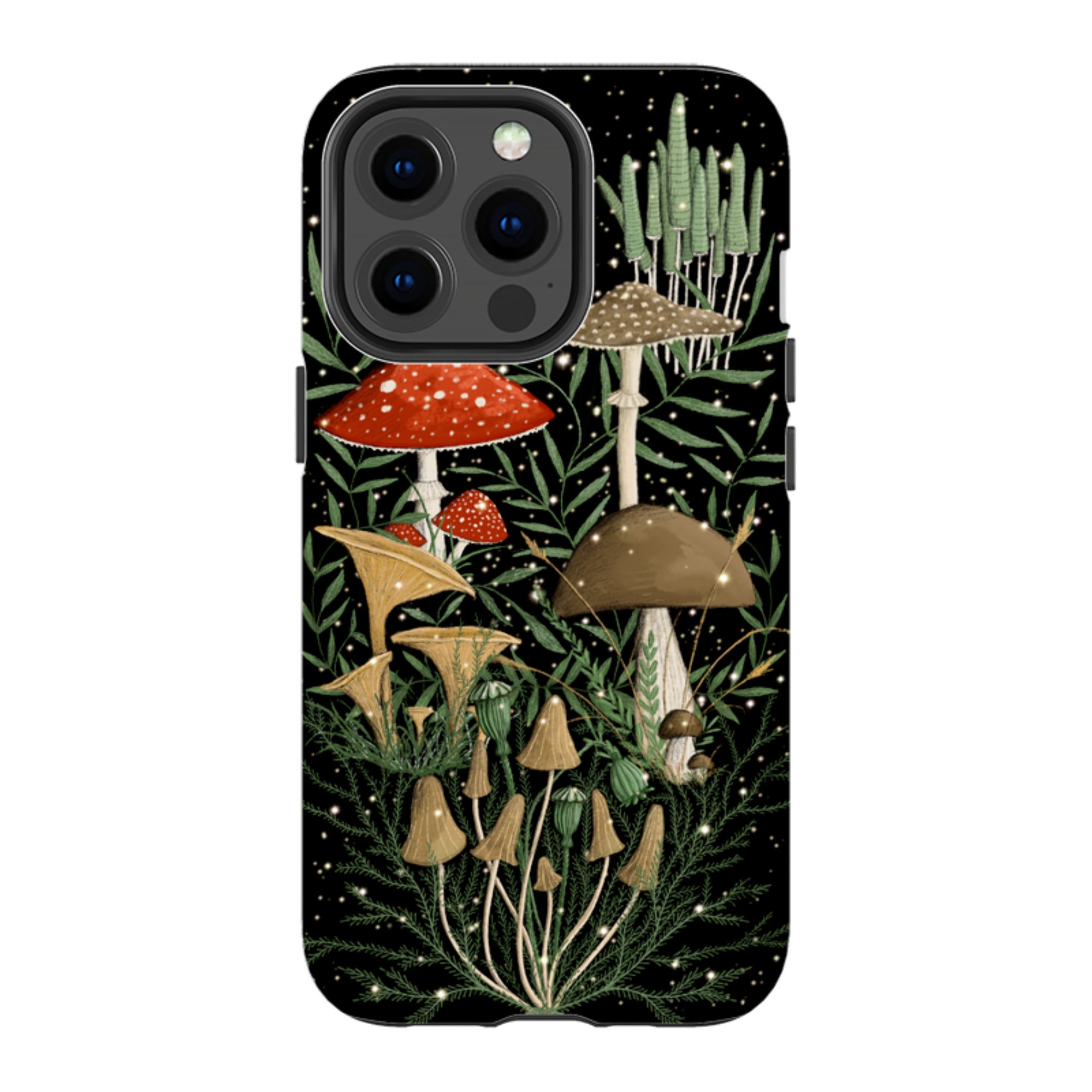 iPhone Tough Case - Mushroom Magic By Maja Lindberg
