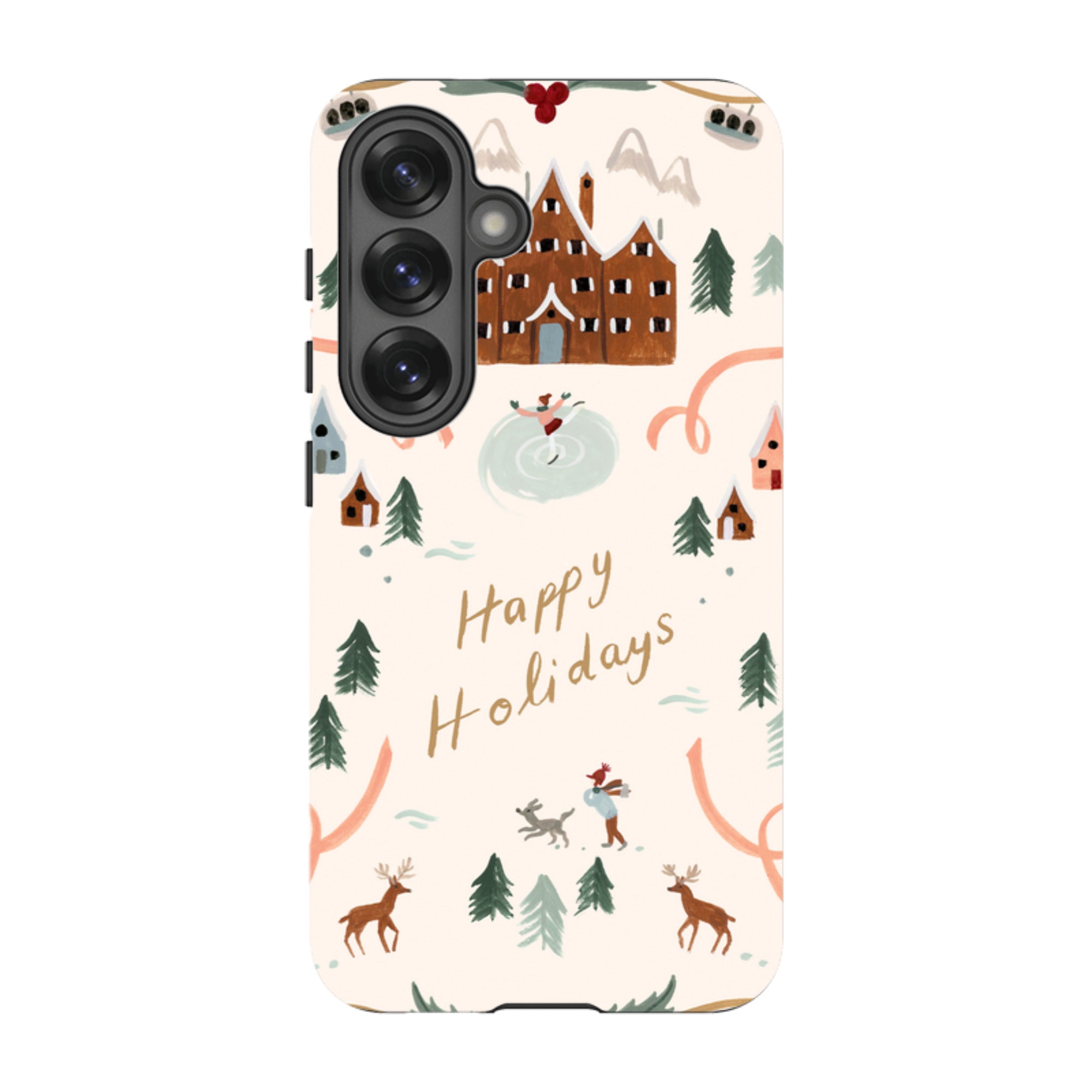 Samsung Tough Case - Happy Holidays By Bex Parkin