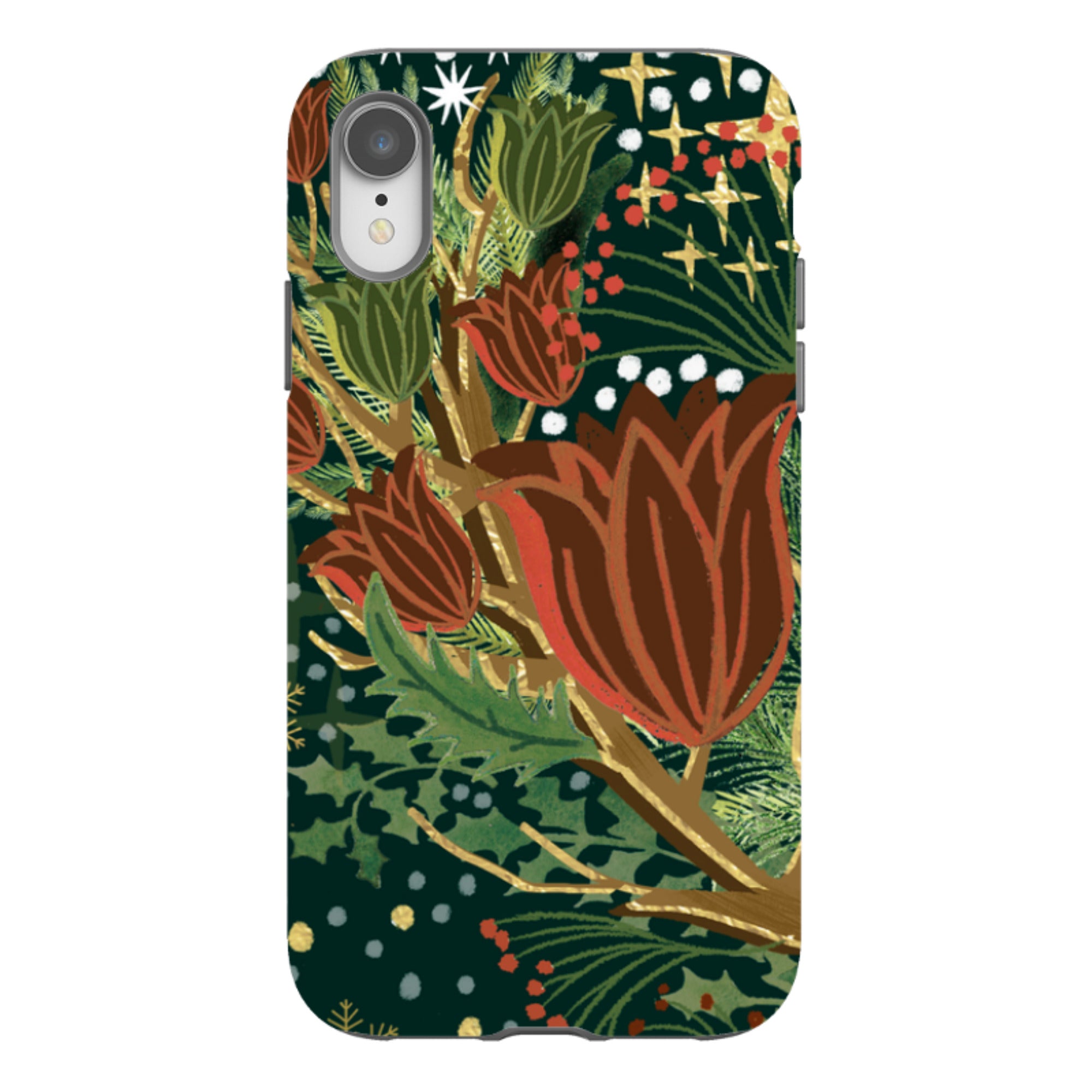 iPhone Tough Case - Winter Deer II By Emma Frances Grant