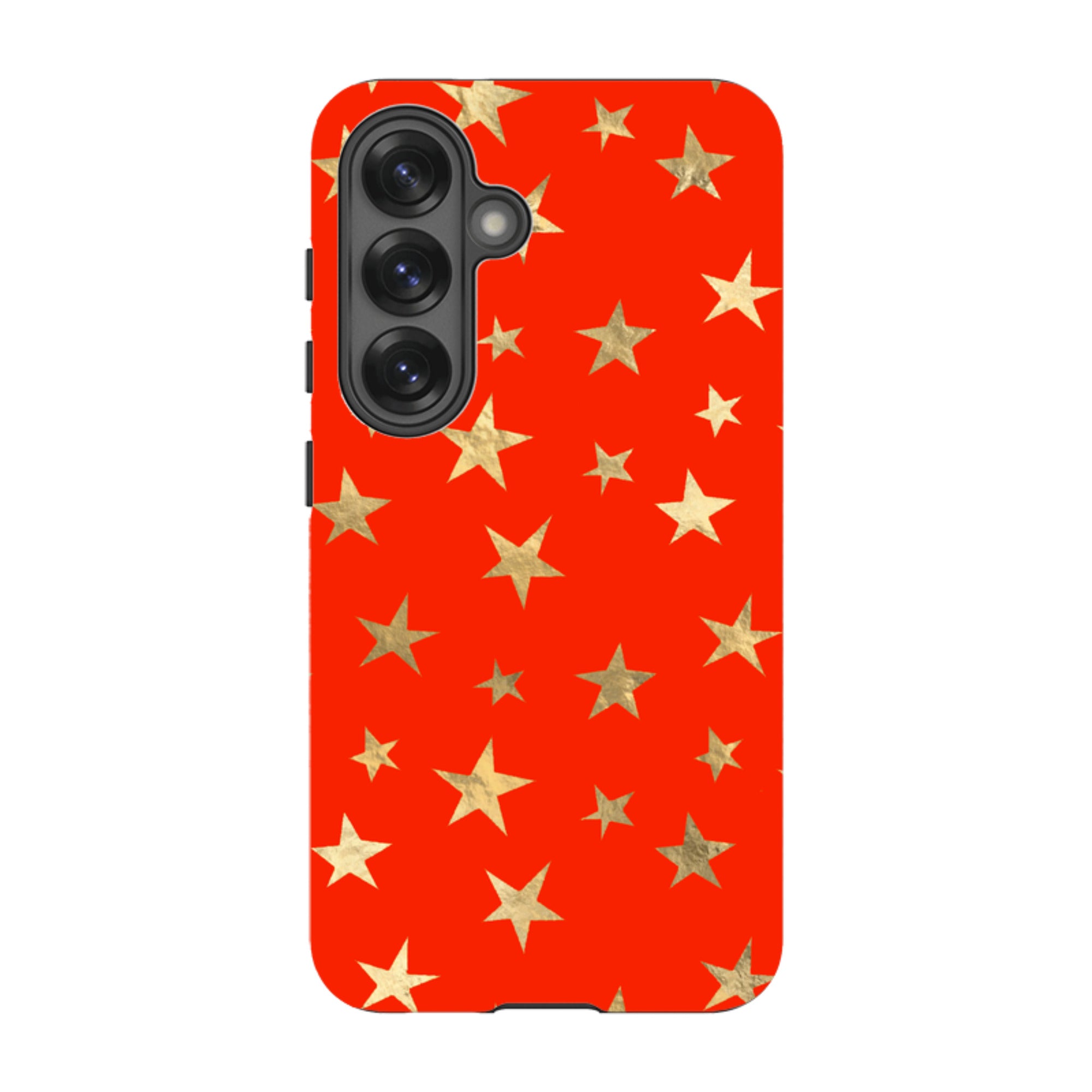 Samsung Tough Case - Red and Gold Stars