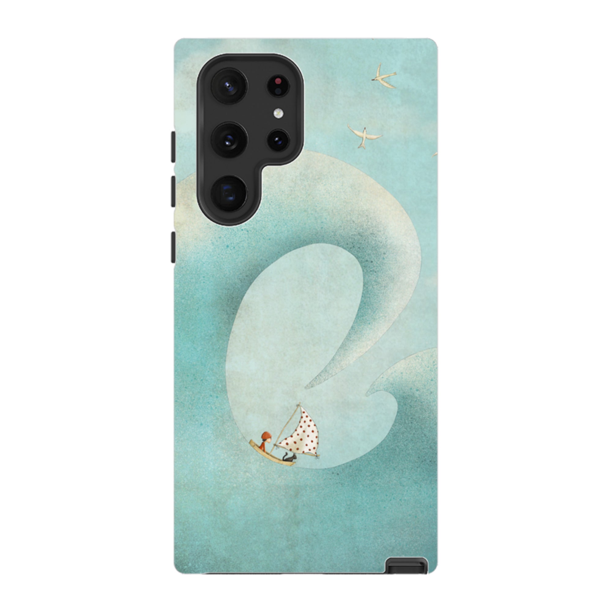 Samsung Tough  Case - The Wave By Maja Lindberg