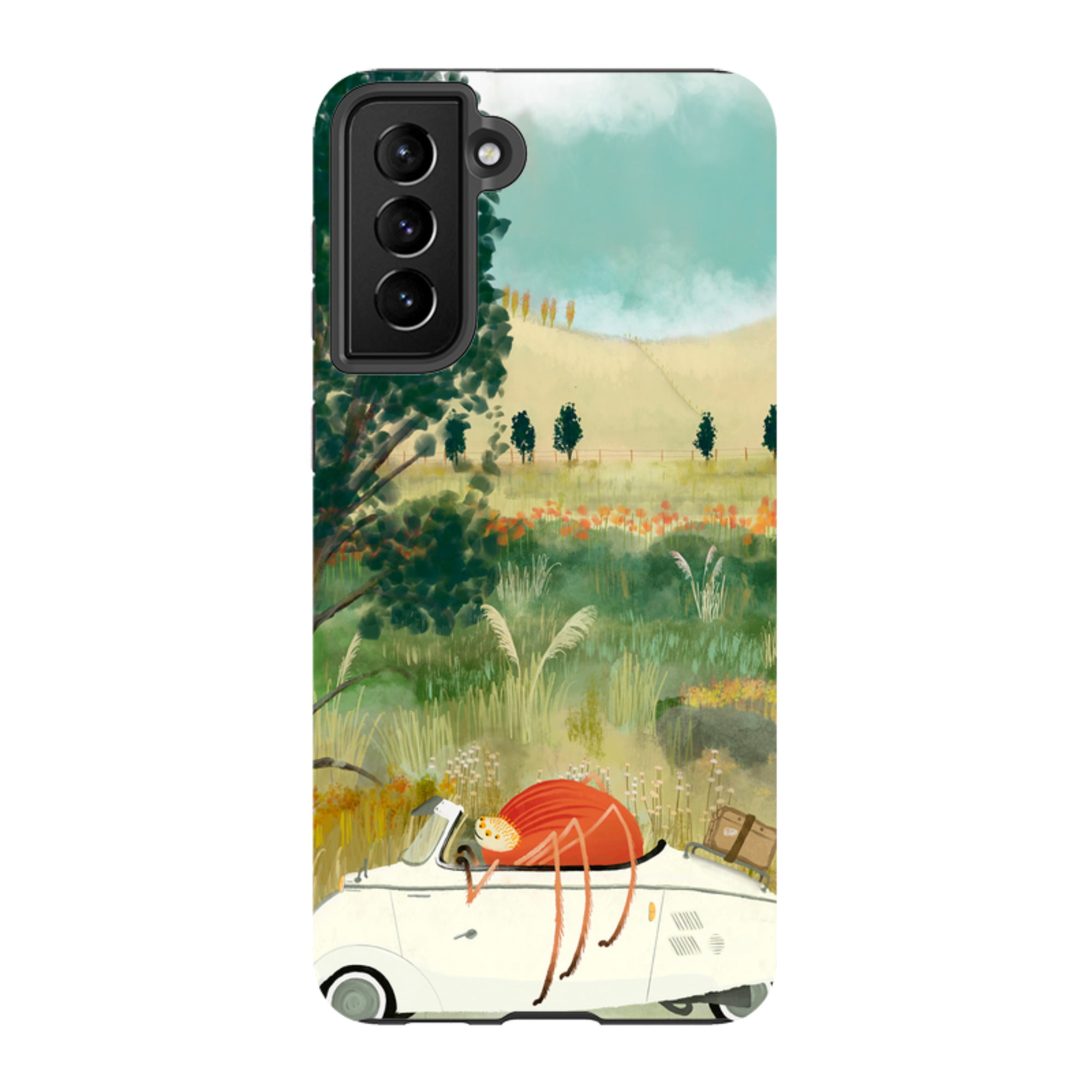 Samsung Tough Case - Happy Travels By Katherine Quinn