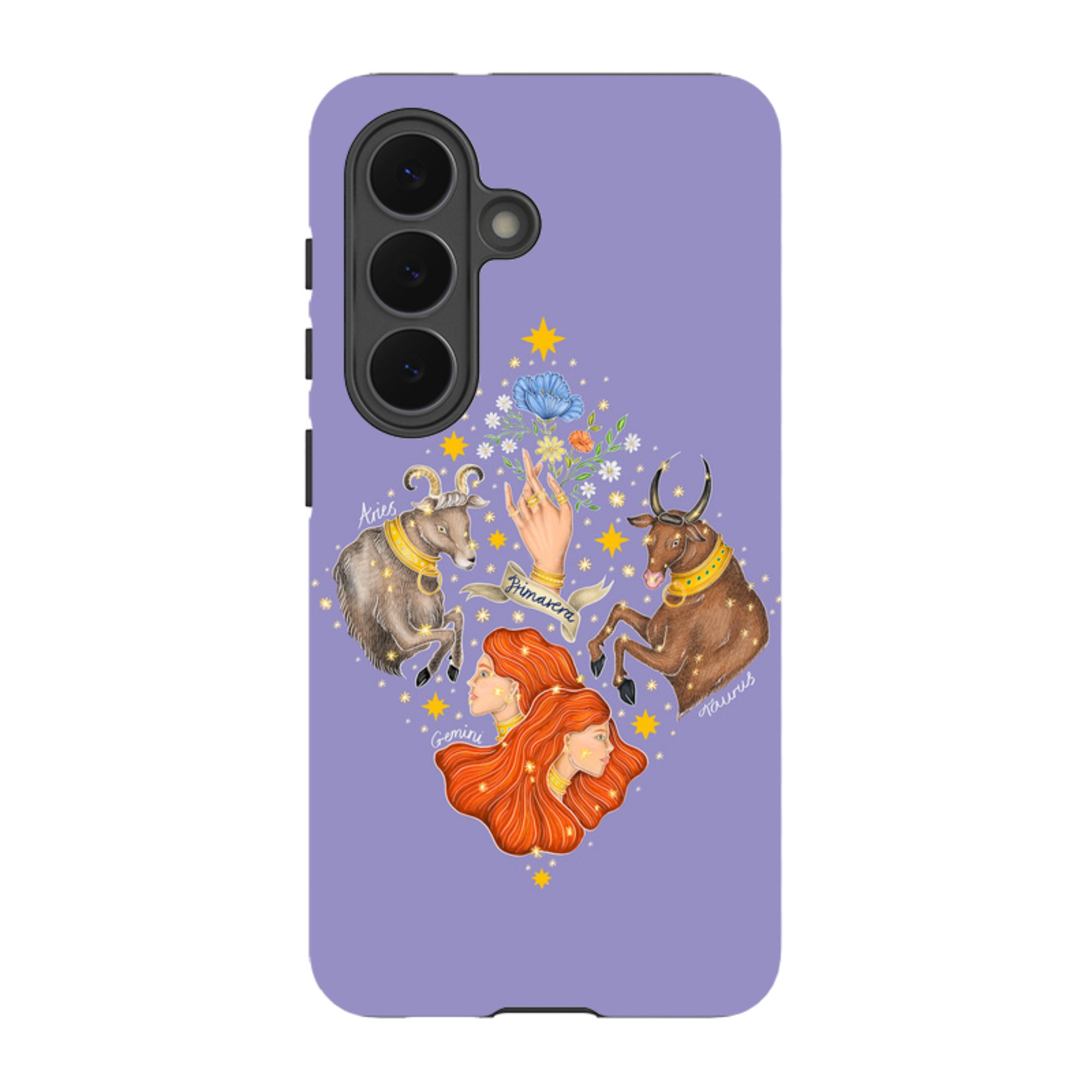 Samsung Tough Case - Spring Zodiac By Catherine Rowe