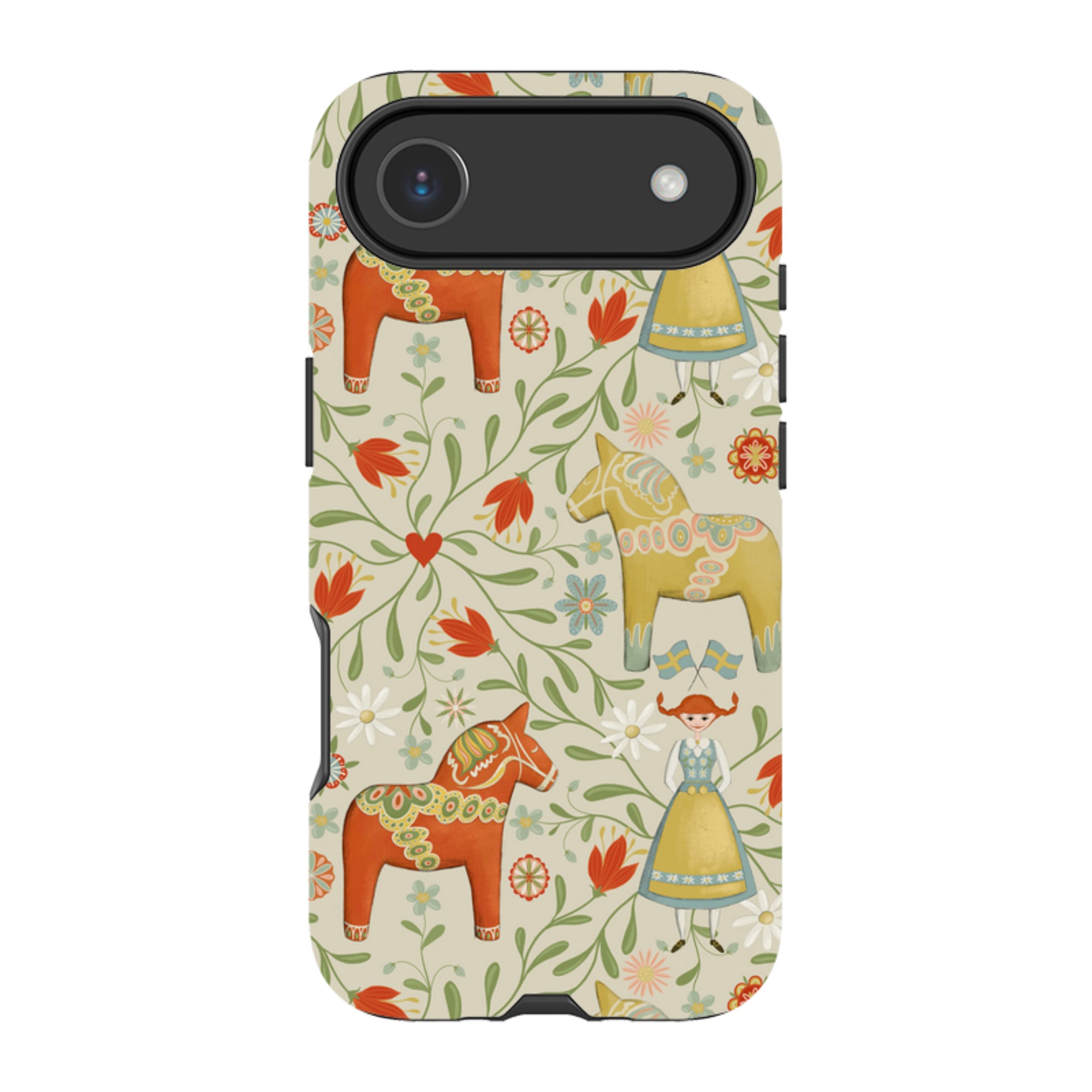 iPhone Case - Dala Horse By Maja Lindberg