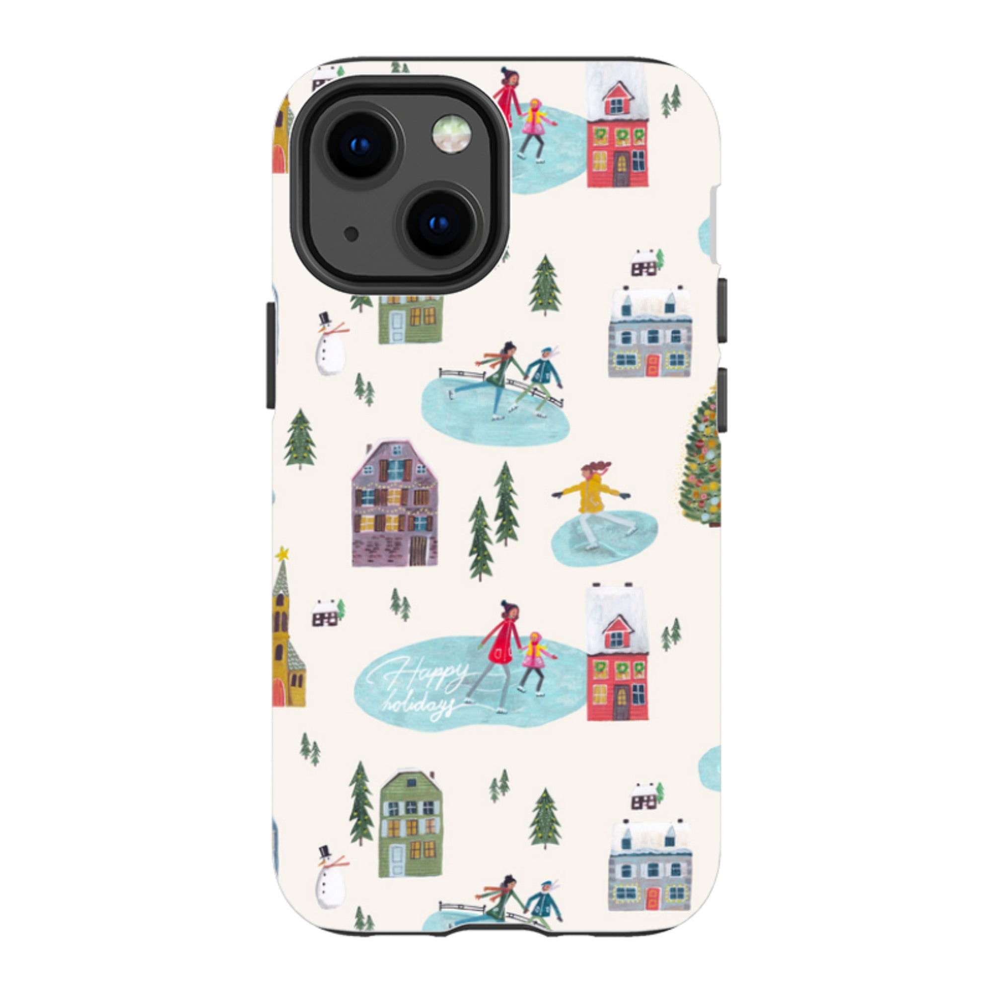 iPhone Tough Case - Happy Holidays By Caroline Bonne Muller