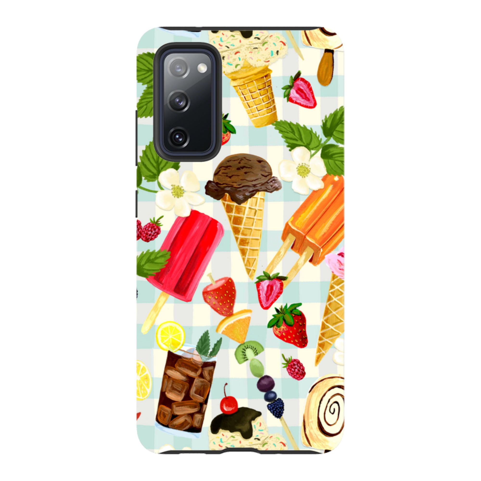 Samsung Tough Case - Ice Floral By Abby Jacobs