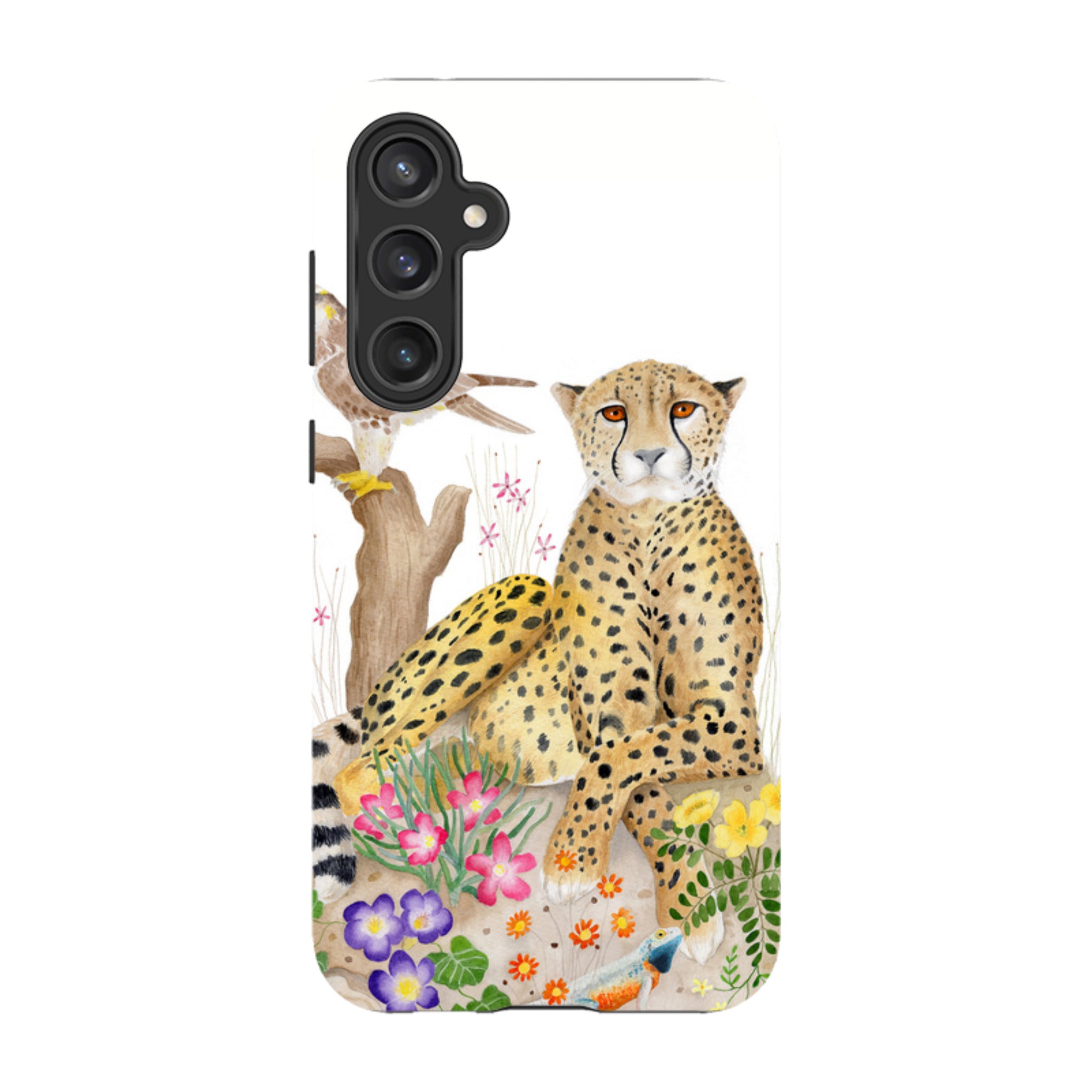 Samsung Tough Case - Botswana Cheetah By Bex Parkin