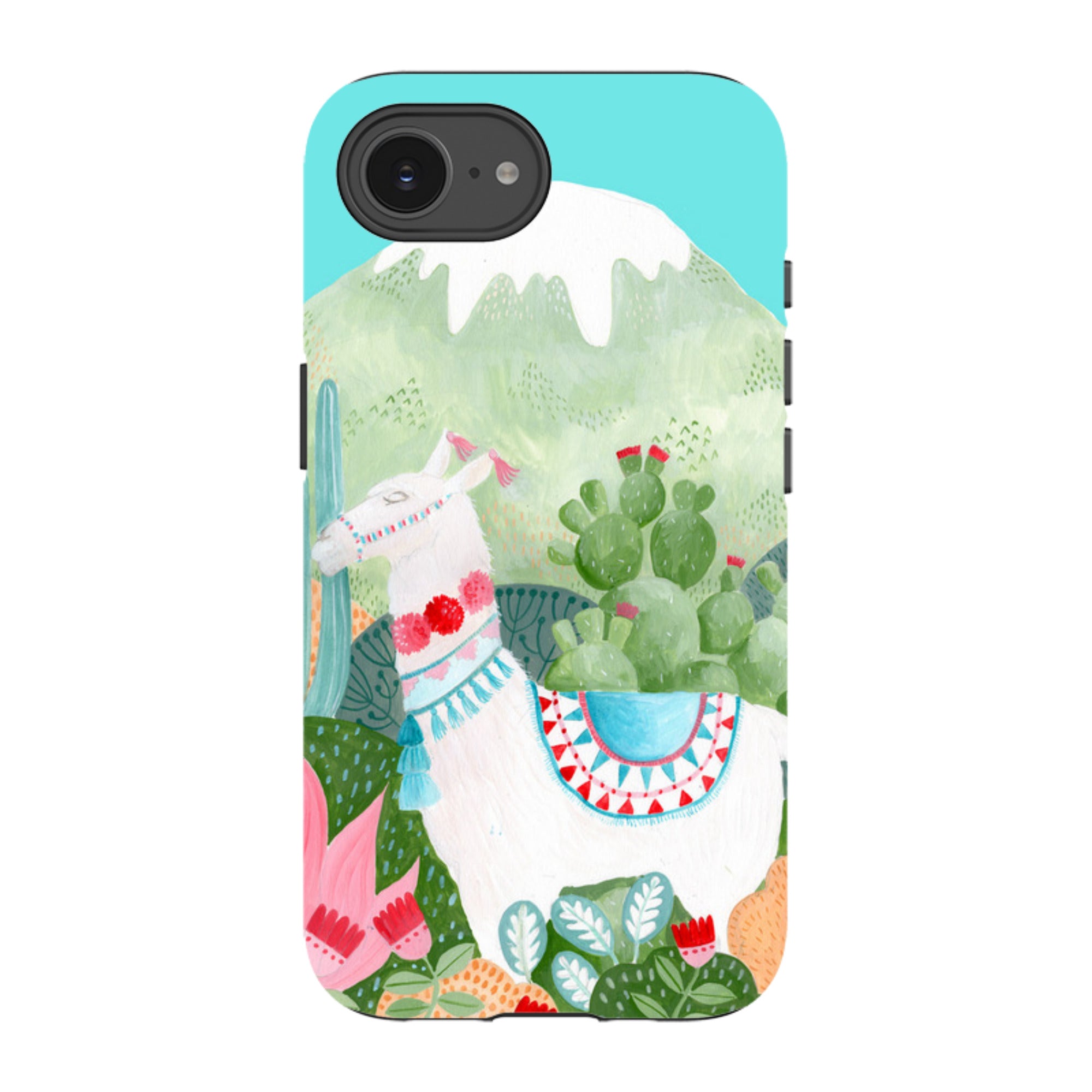 iPhone Tough Case - Llama By Bex Parkin