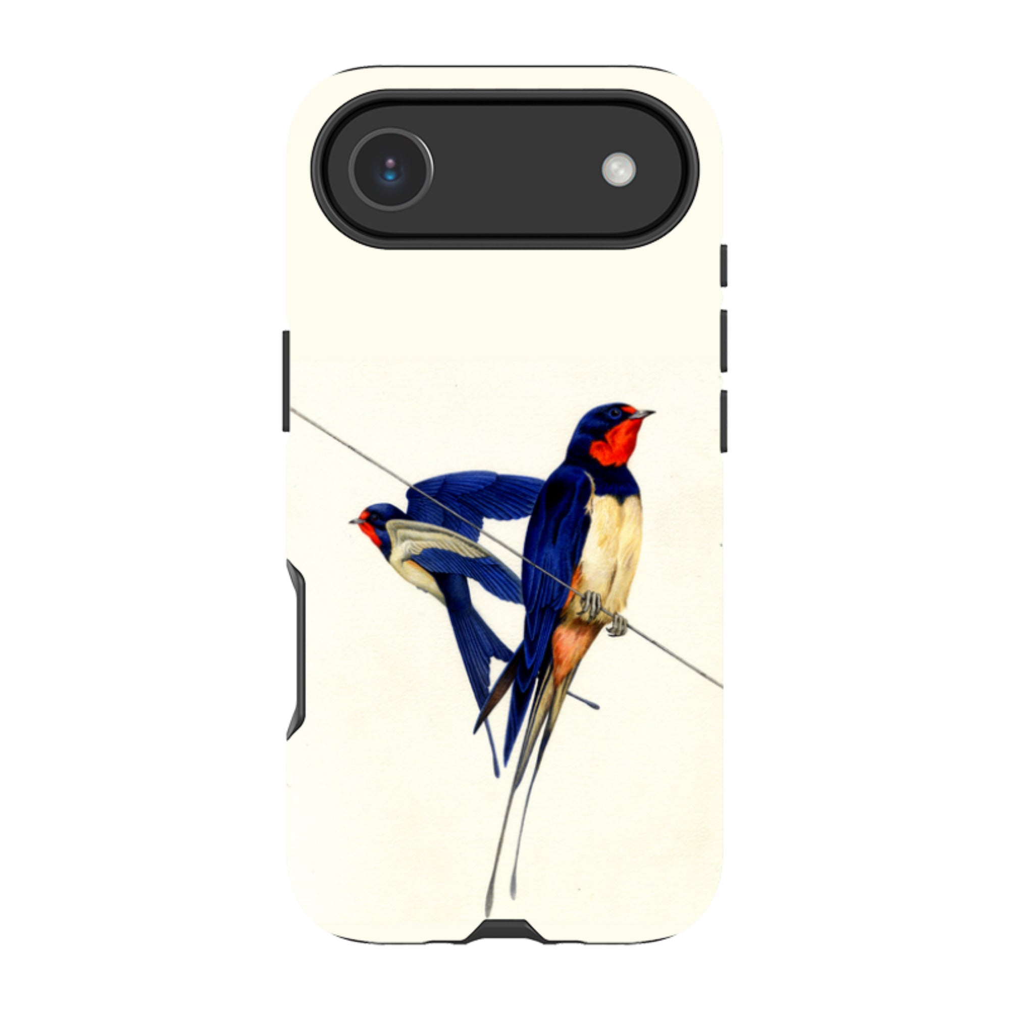 iPhone Tough Case - Swallows By Philip Hood