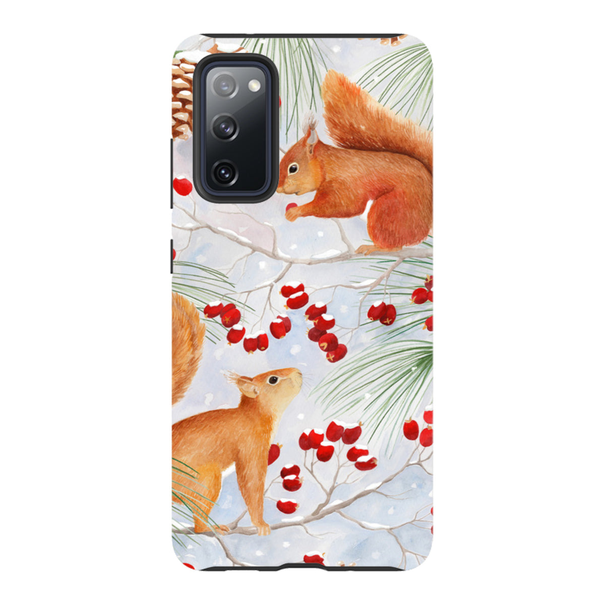 Samsung Tough Case - Red Squirrels By Bex Parkin