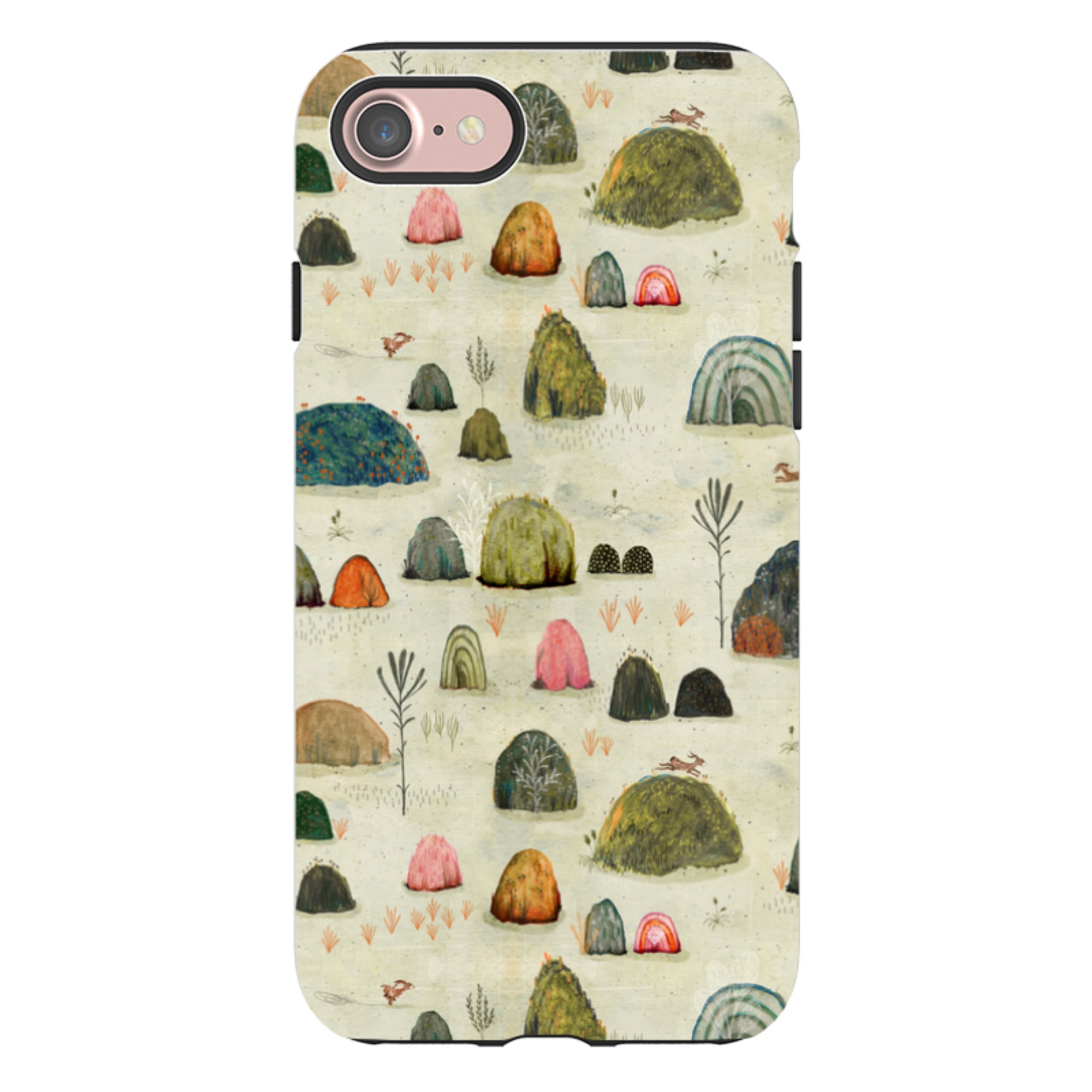 iPhone Tough Case - Sunset Mossy By Katherine Quinn
