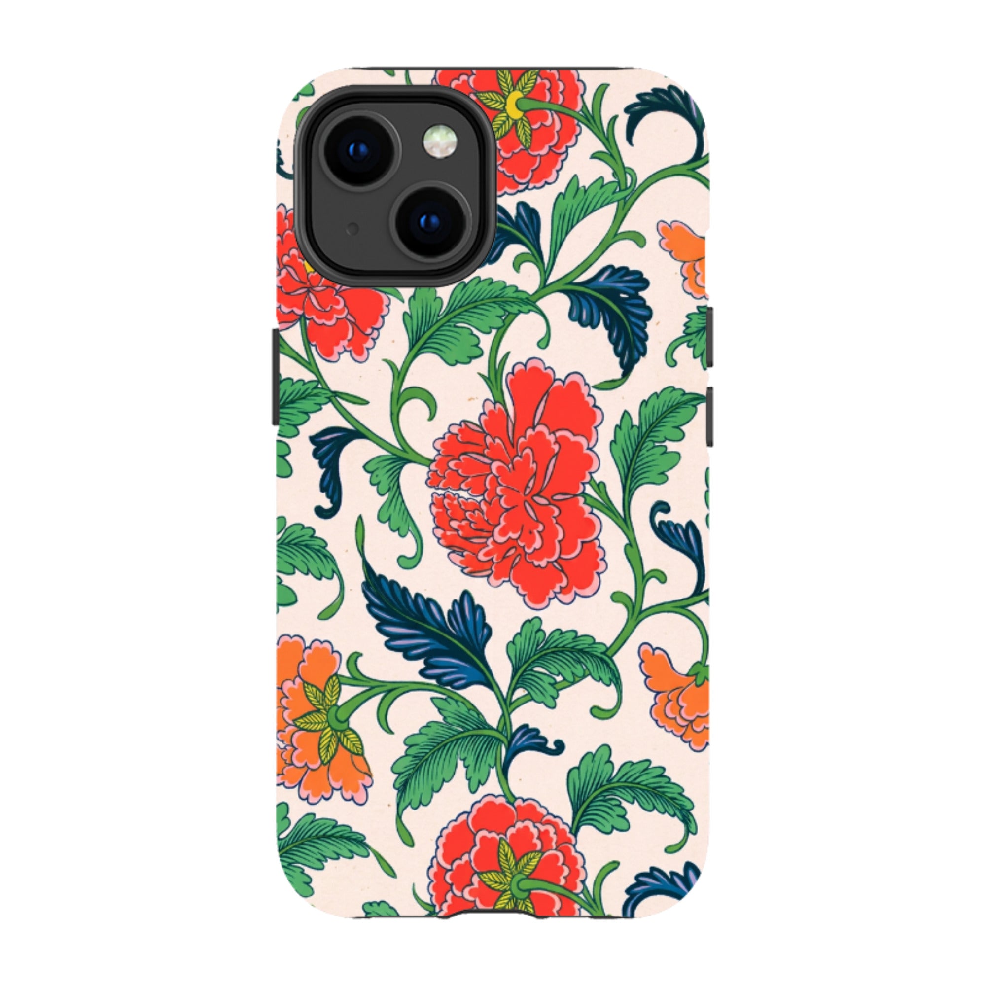 iPhone Tough Case - Vintage Peony Floral