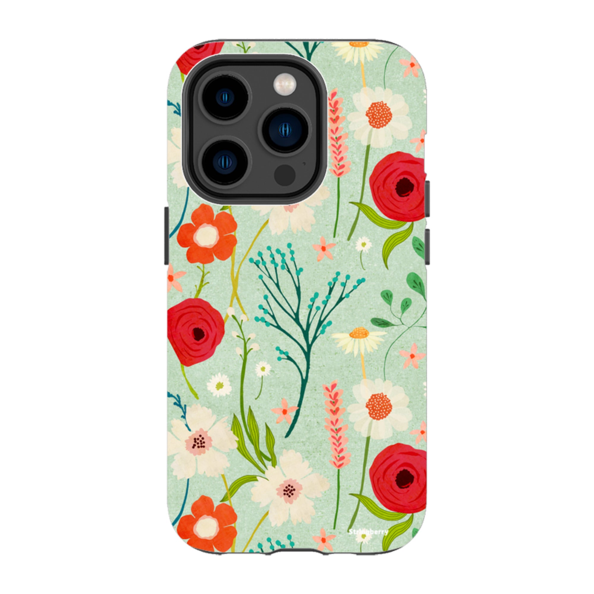 iPhone Tough Case - Floral By Katherine Quinn