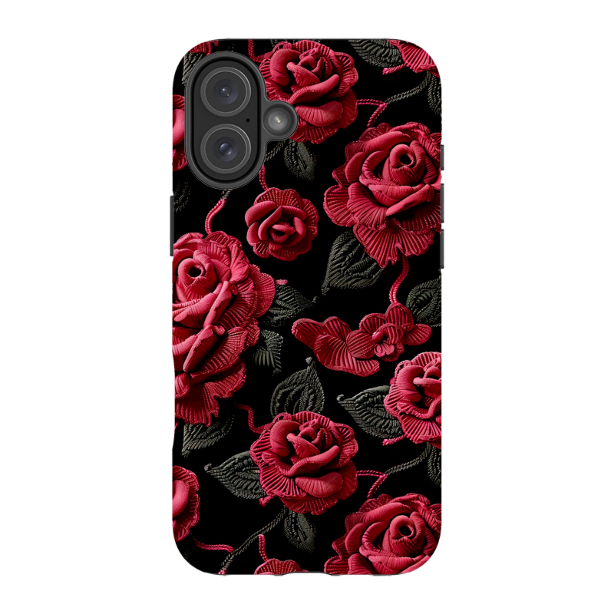 iPhone MagSafe Tough Case - Dark Roses