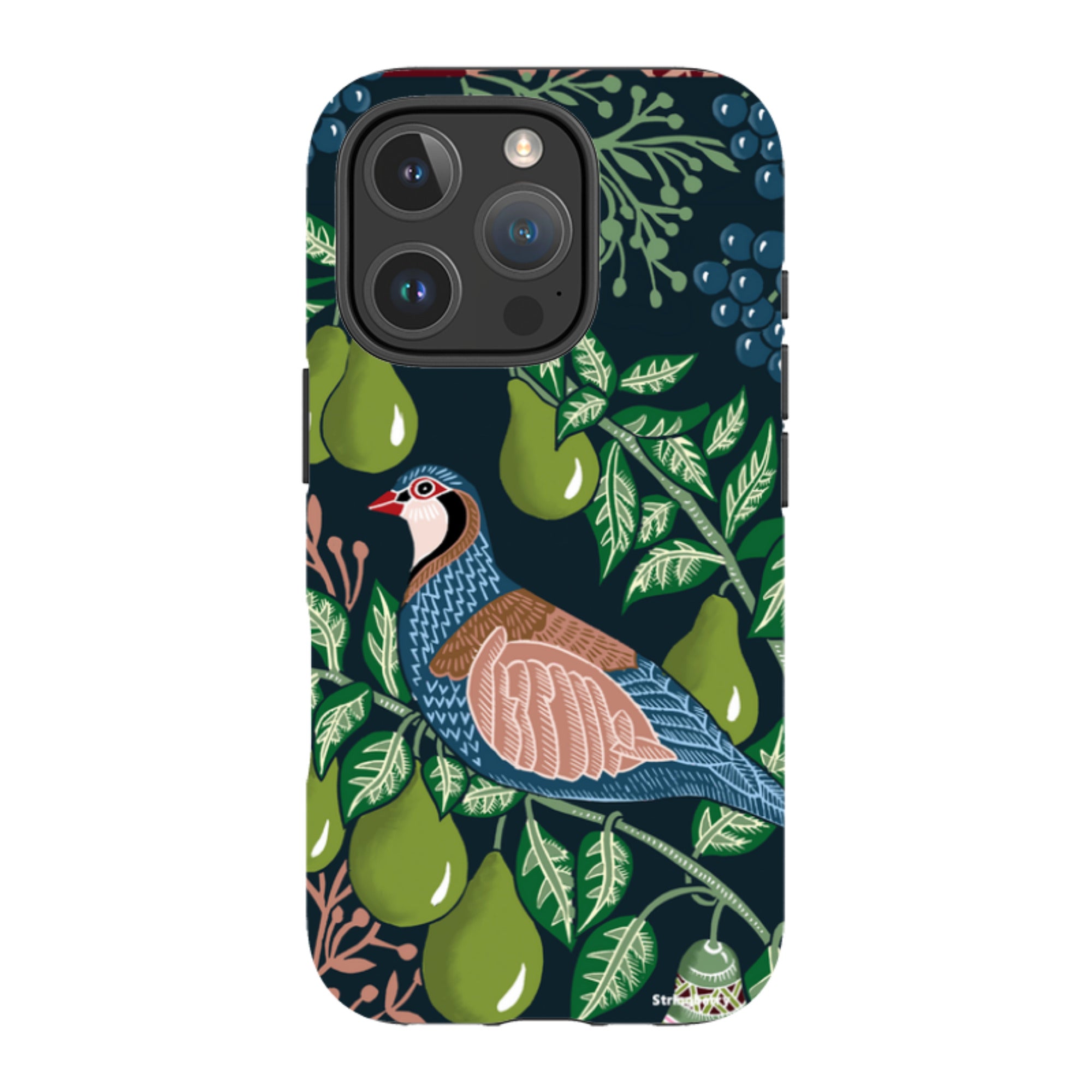 iPhone Tough Case - Partridge In Pear Tree By Kate Heiss