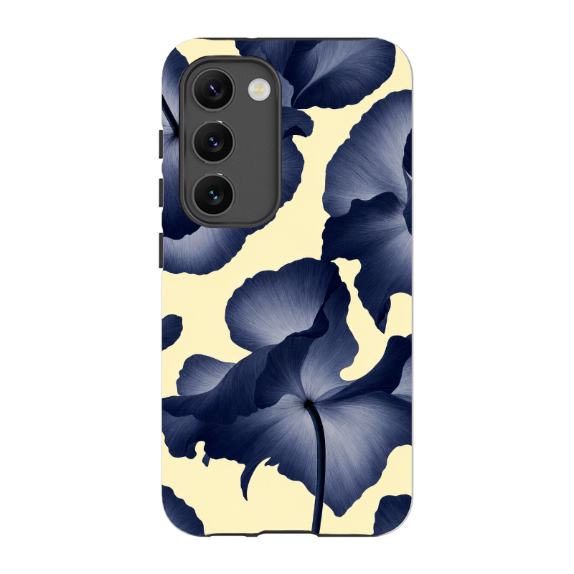 Samsung Tough Case - Navy Blue Poppy