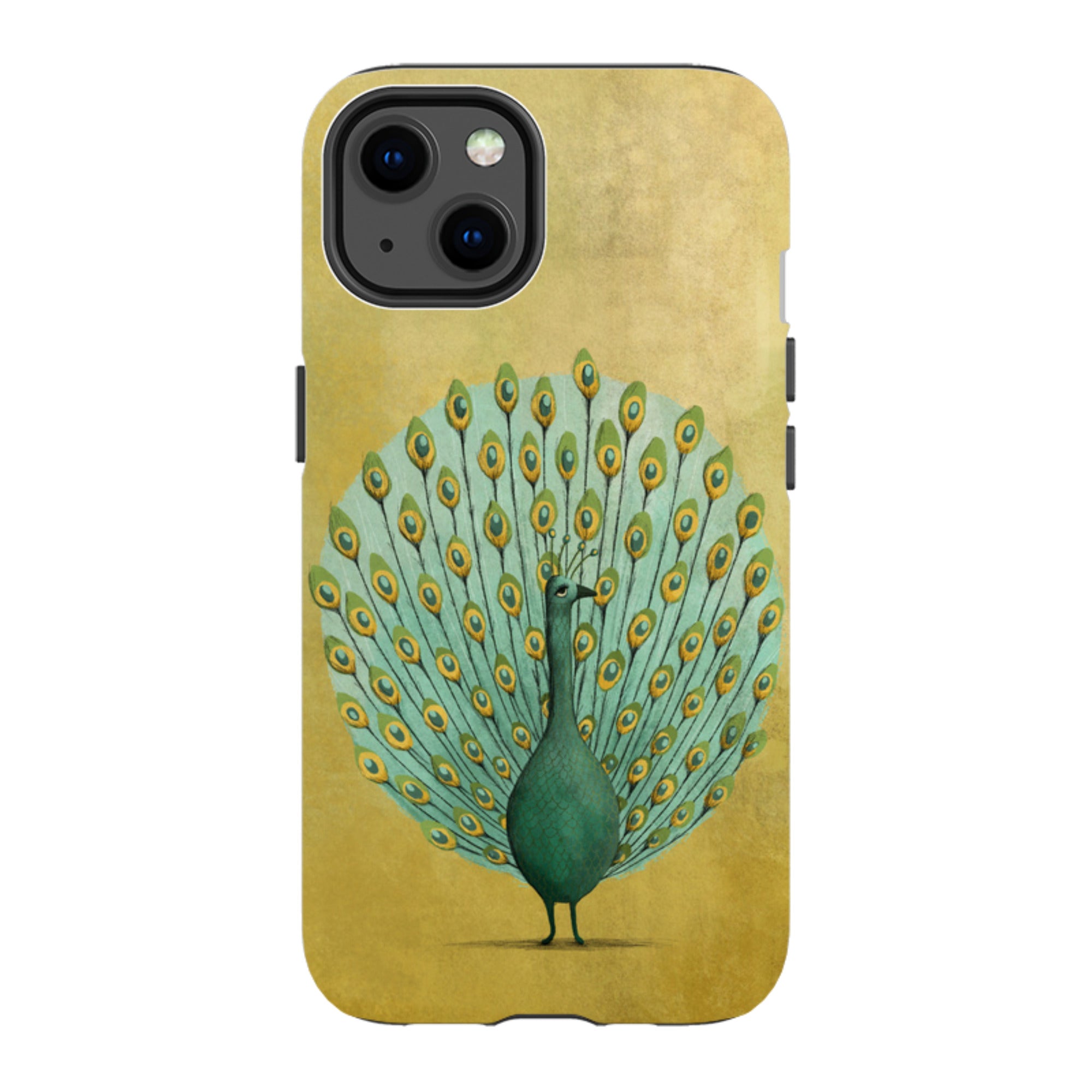 iPhone Tough Case - Peacock By Maja Lindberg