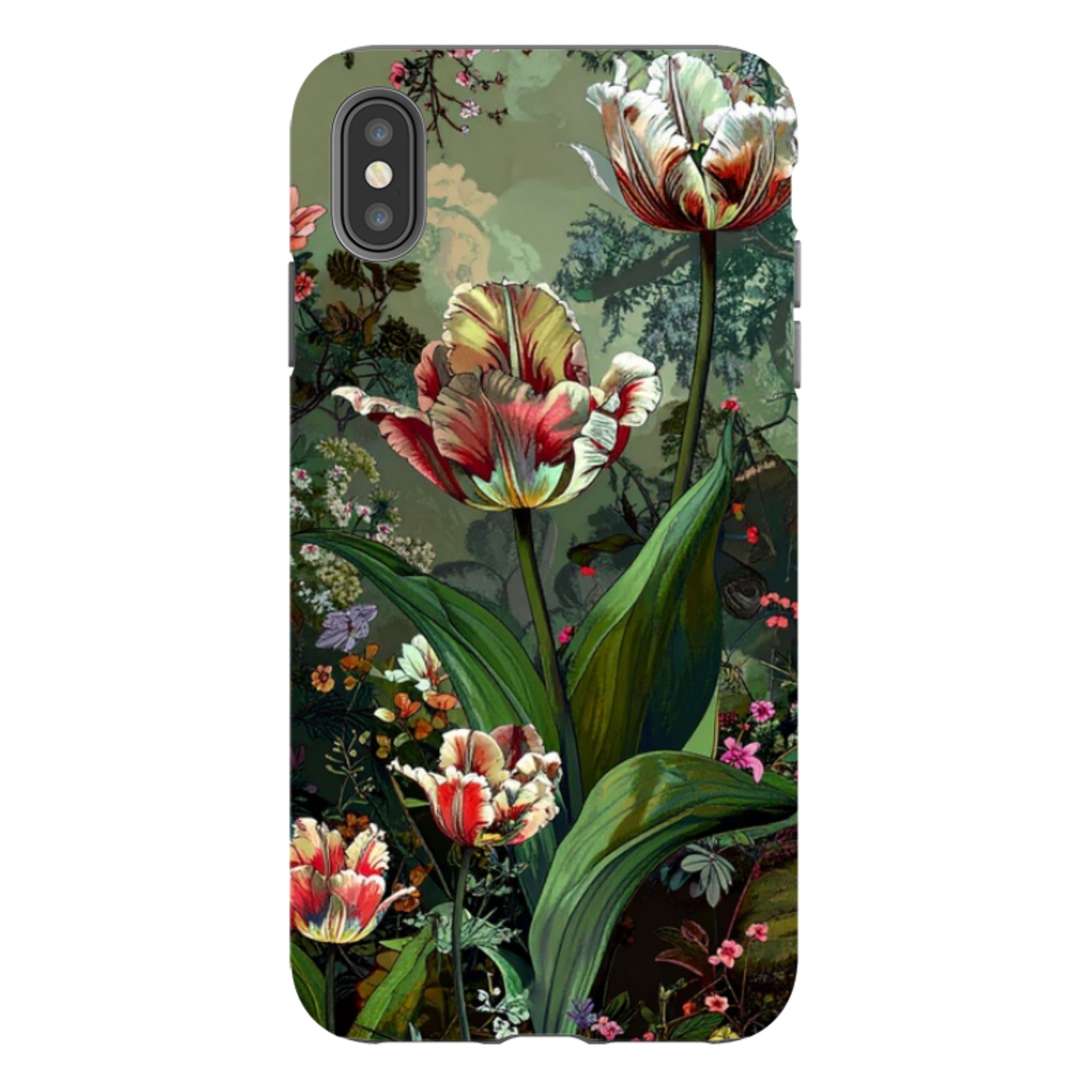 iPhone Tough Case - Green Vyne Garden