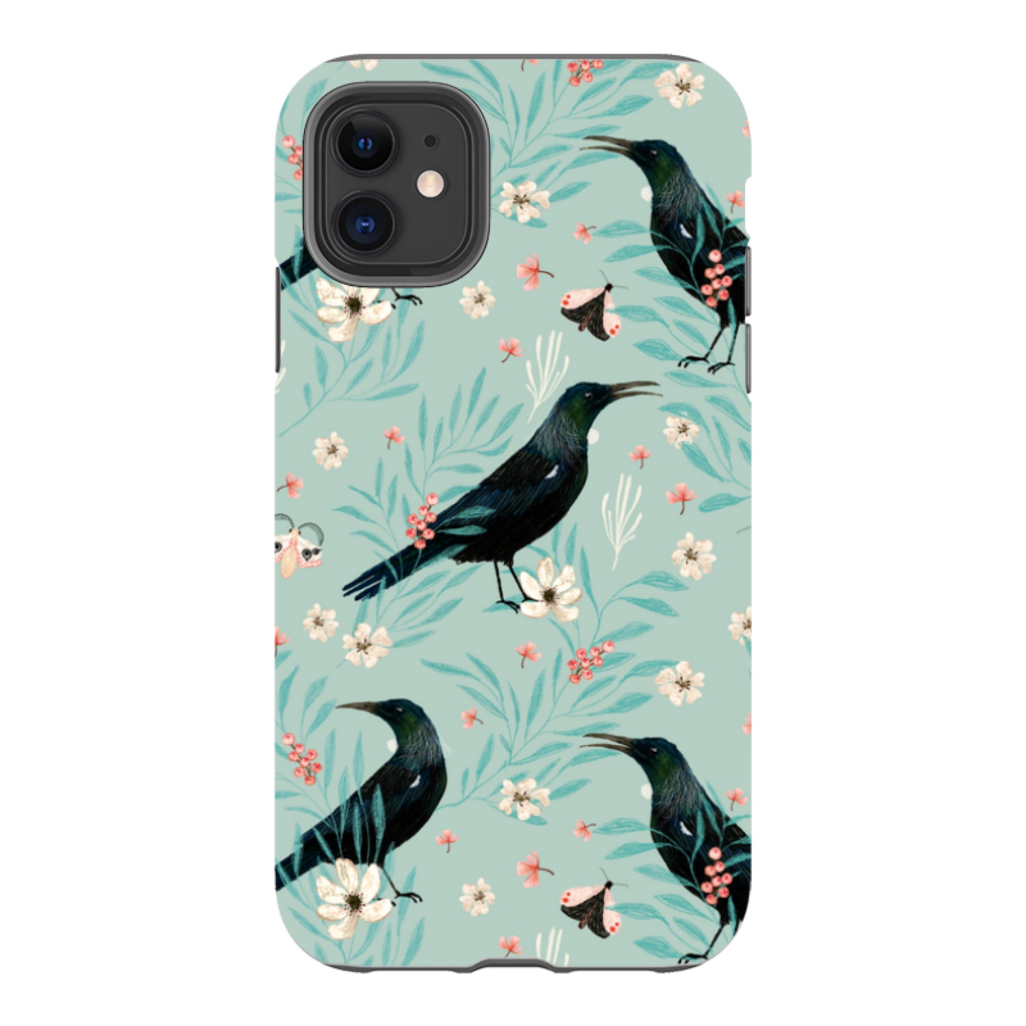 iPhone Tough Case - Tui Light Blue By Katherine Quinn