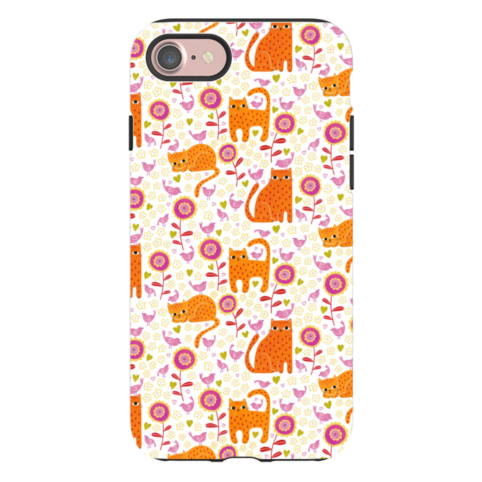 iPhone Tough Case - Marmalade Cats By Suzy Taylor