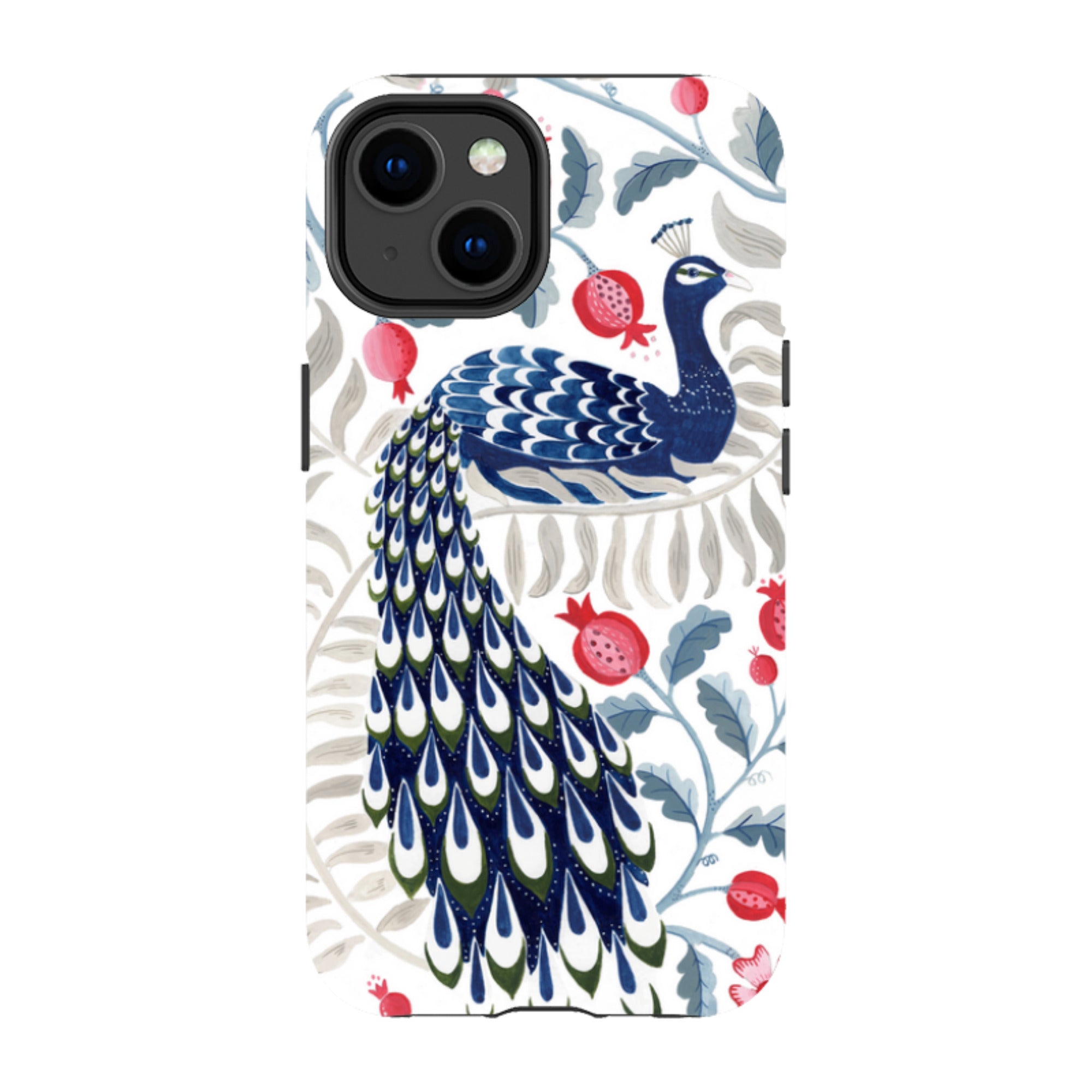 iPhone Tough Case - Peacock By Bex Parkin