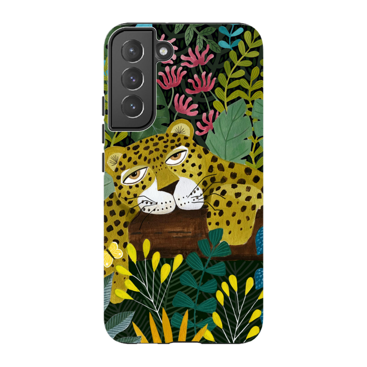 Samsung Tough Case - Sleepy Leopard By Bex Parkin