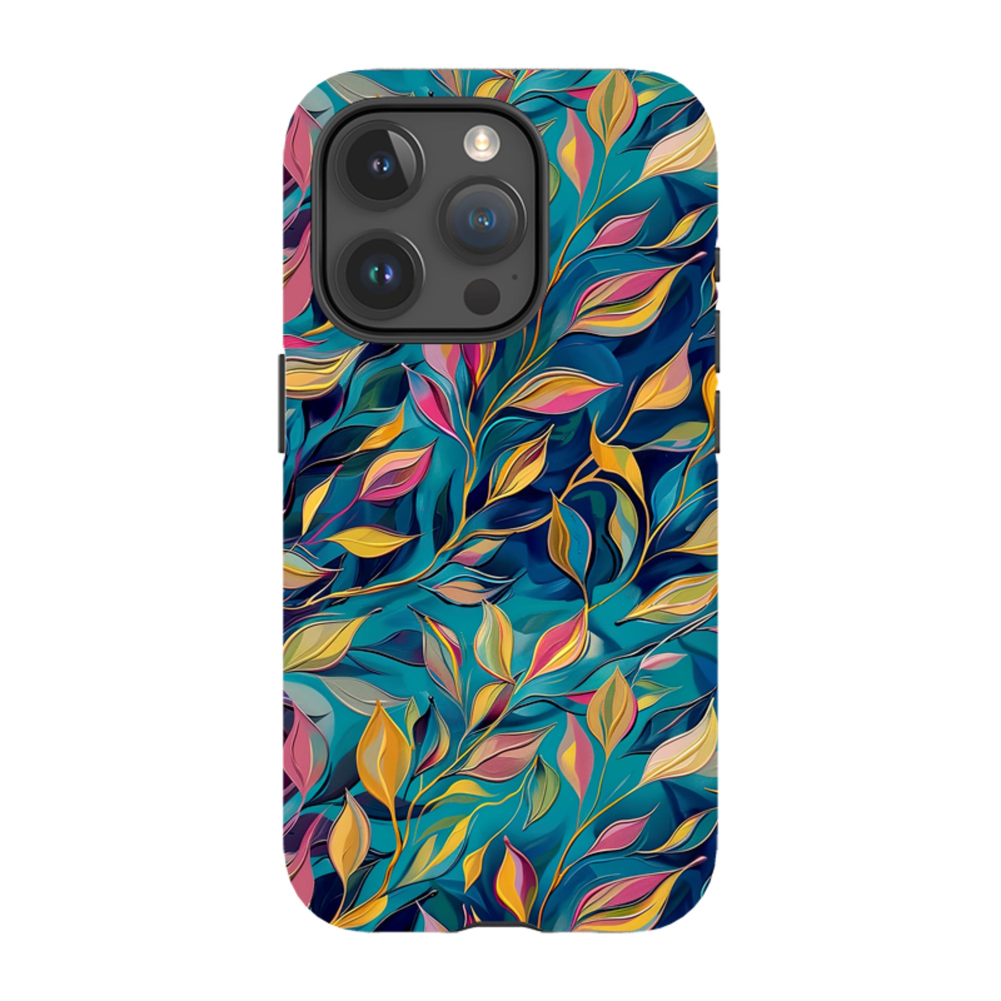iPhone MagSafe Tough Case - Nutberry Leaves