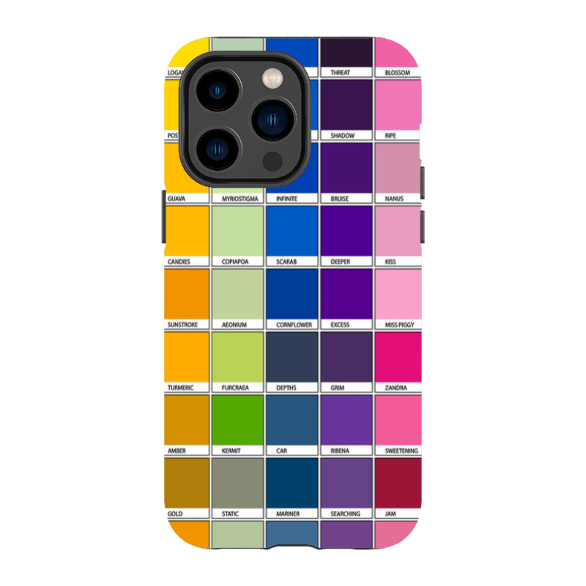 iPhone Tough Case - Multi Chromology By Kitty Joseph