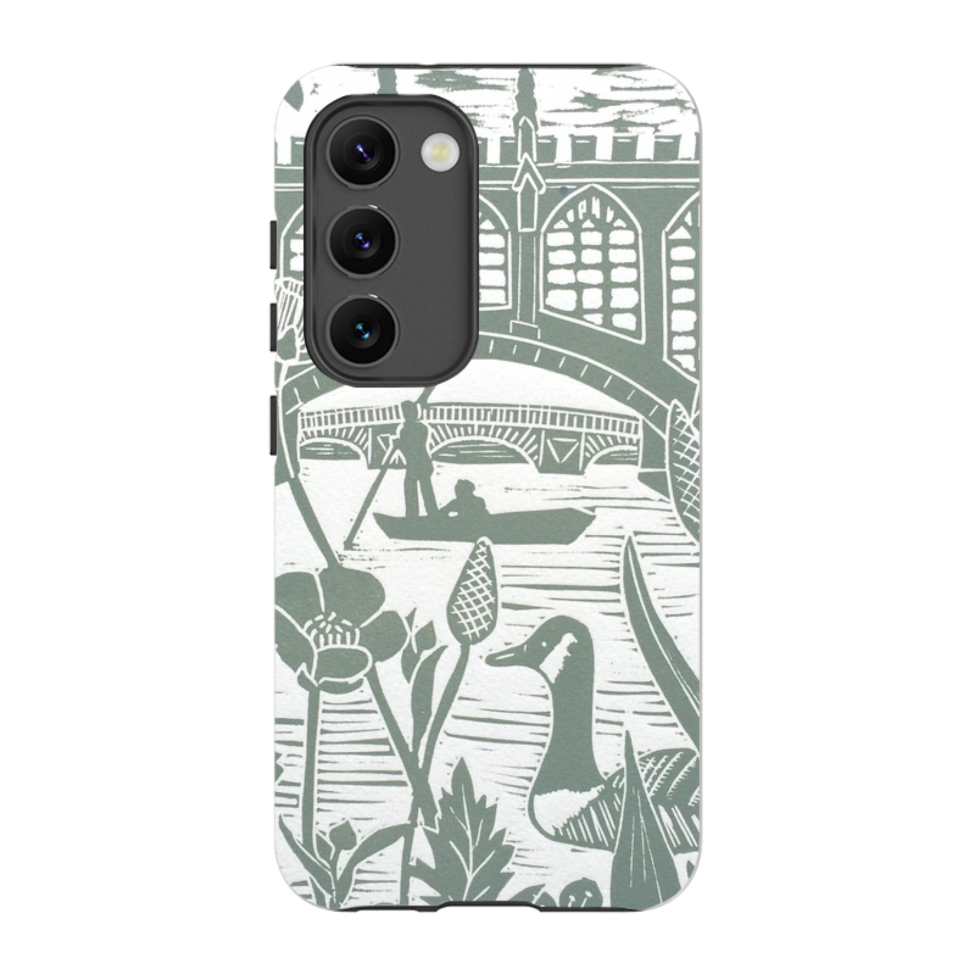 Samsung Tough Case - Punting At Cambridge By Kate Heiss