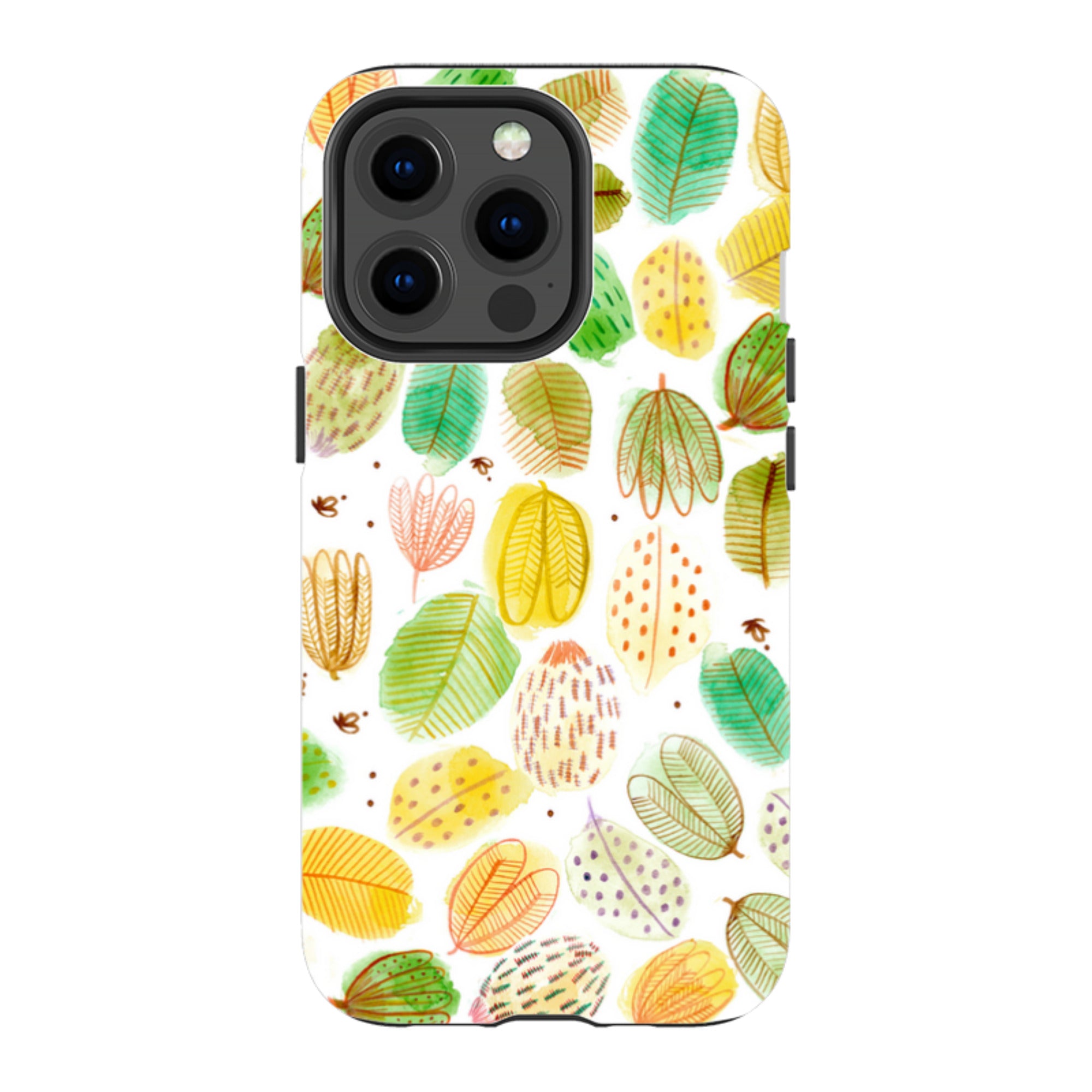 iPhone Tough Case - Leaves By Gabriela Larios