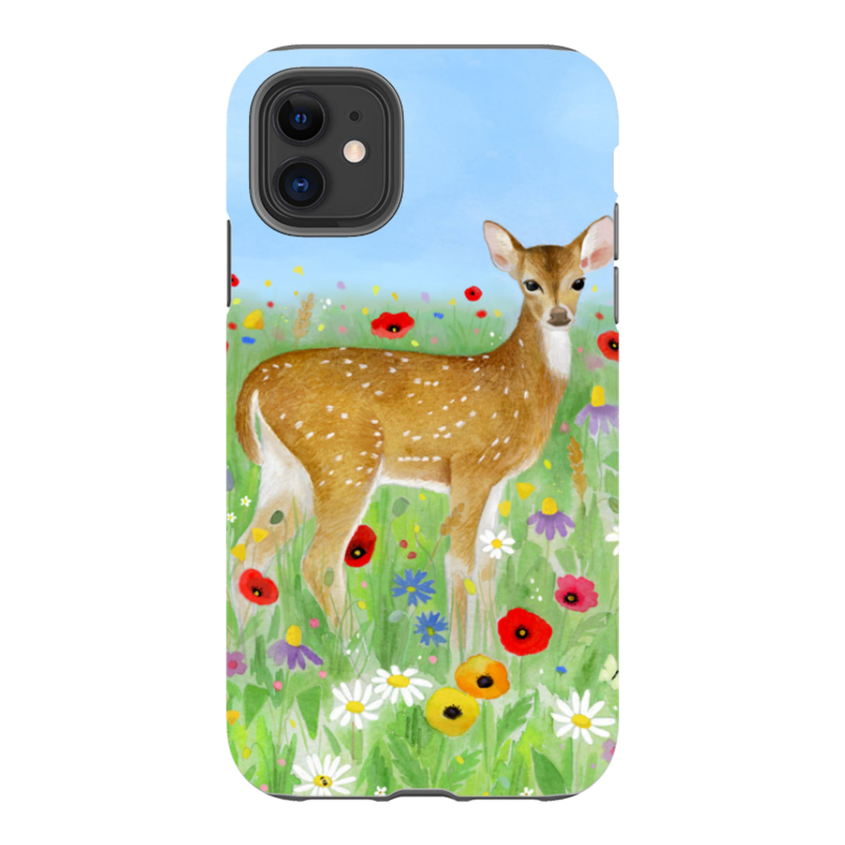 iPhone Tough Case - Fawn By Bex Parkin
