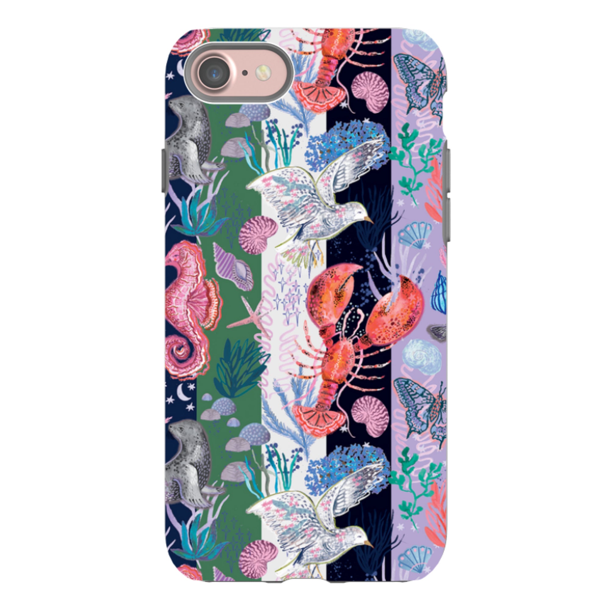 iPhone Case - Coastal Calling Stripe I By Emma Frances Grant