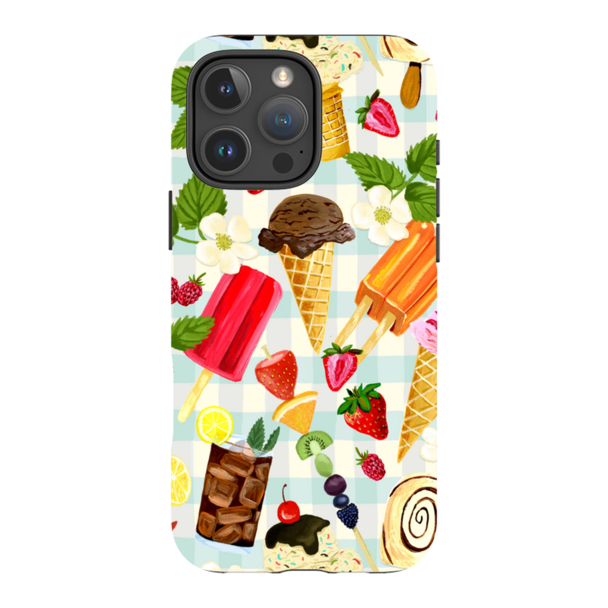 iPhone MagSafe Tough Case - Ice Floral By Abby Jacobs