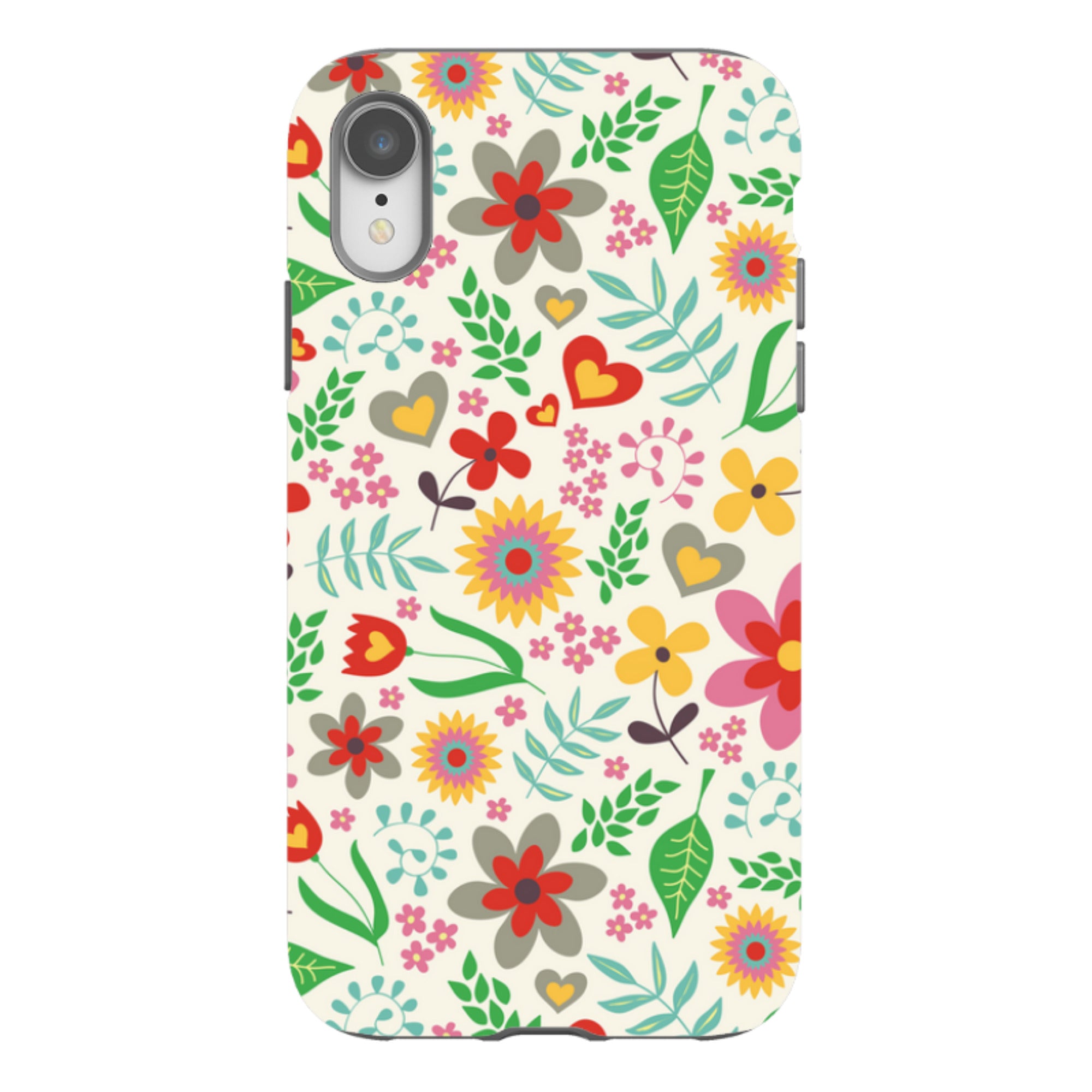 iPhone Tough Case - Folky Floral By Suzy Taylor