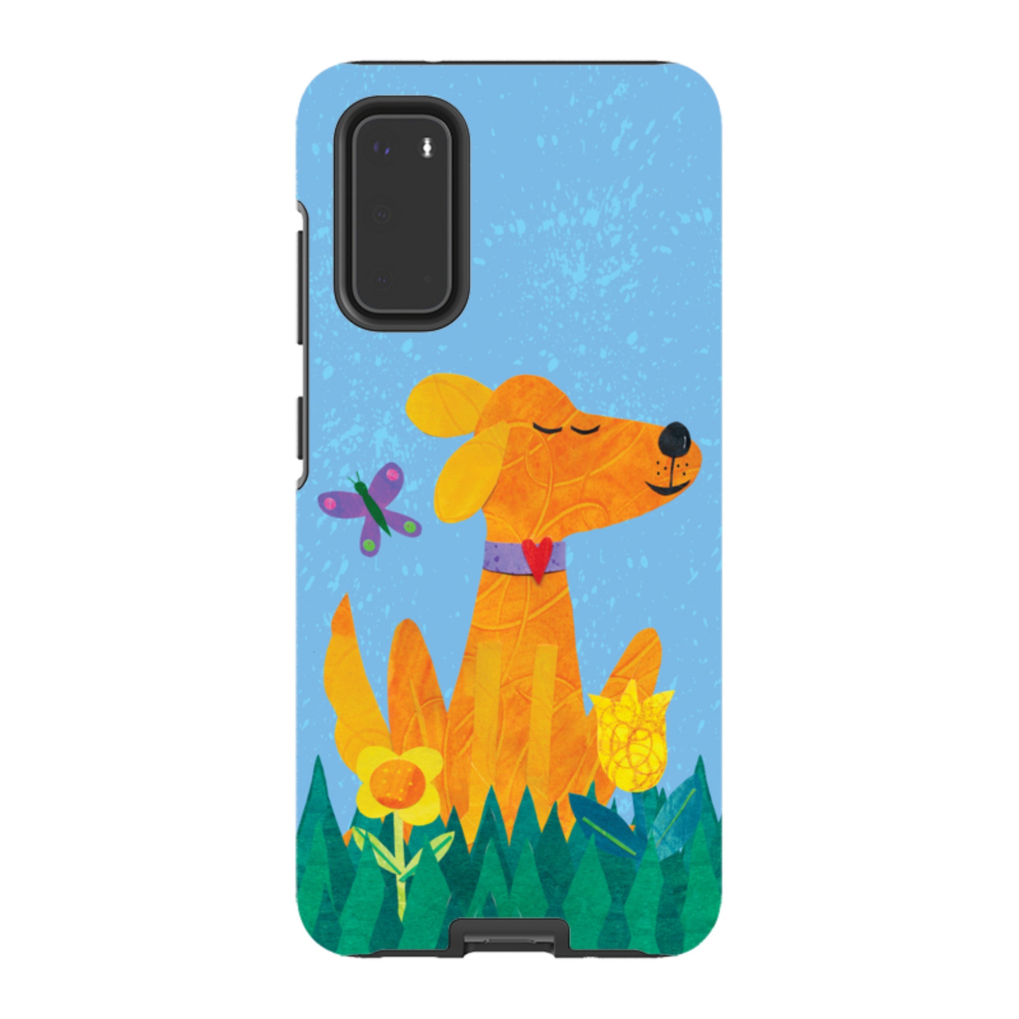 Samsung Tough Case - Pup In The Grass By Tracey English