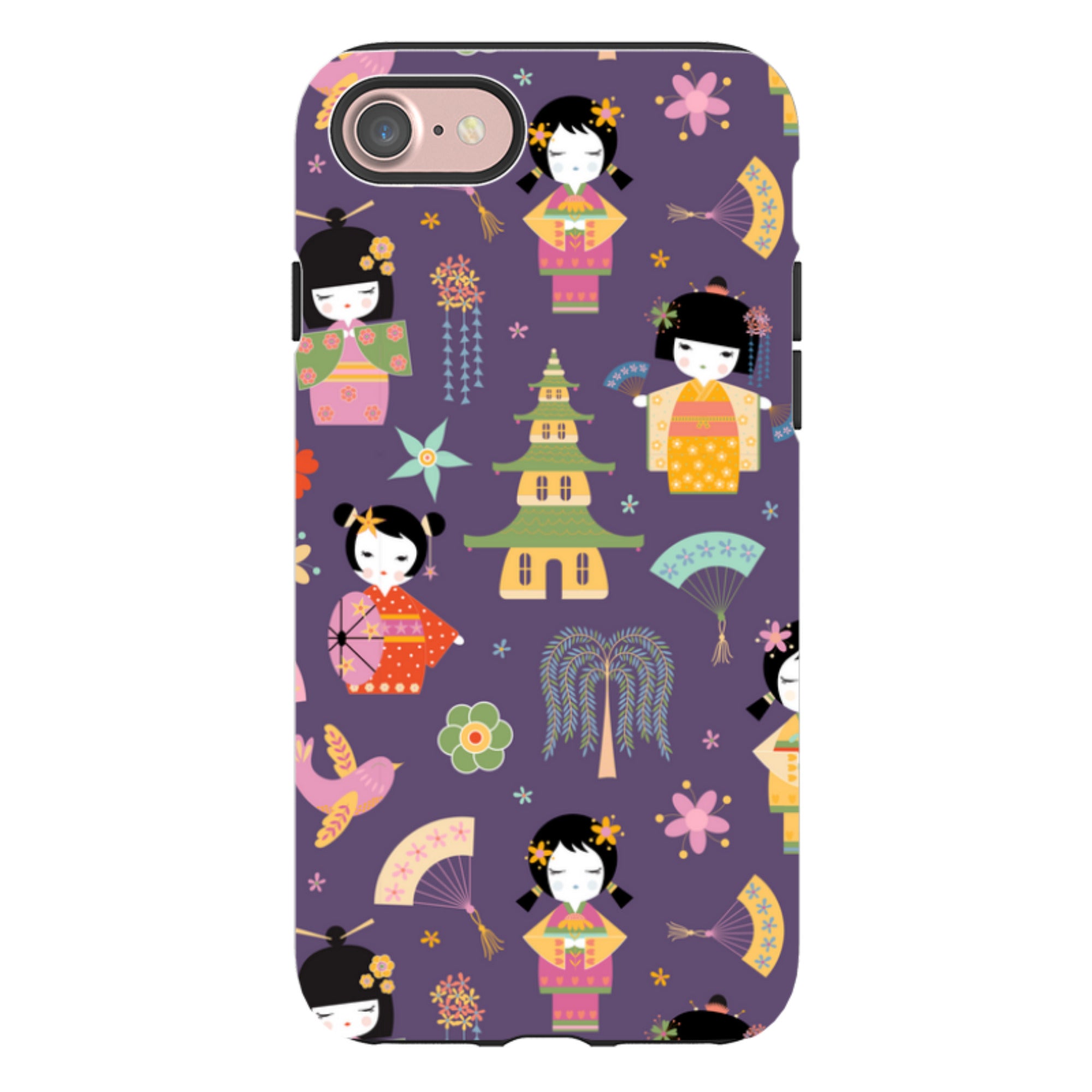 iPhone Tough Case - Sakura By Suzy Taylor