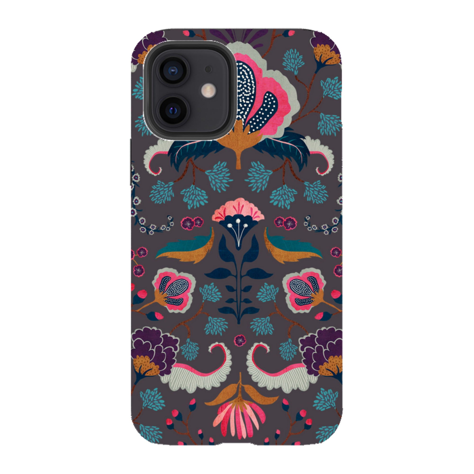 iPhone Tough Case - Folk Floral II By Katherine Quinn