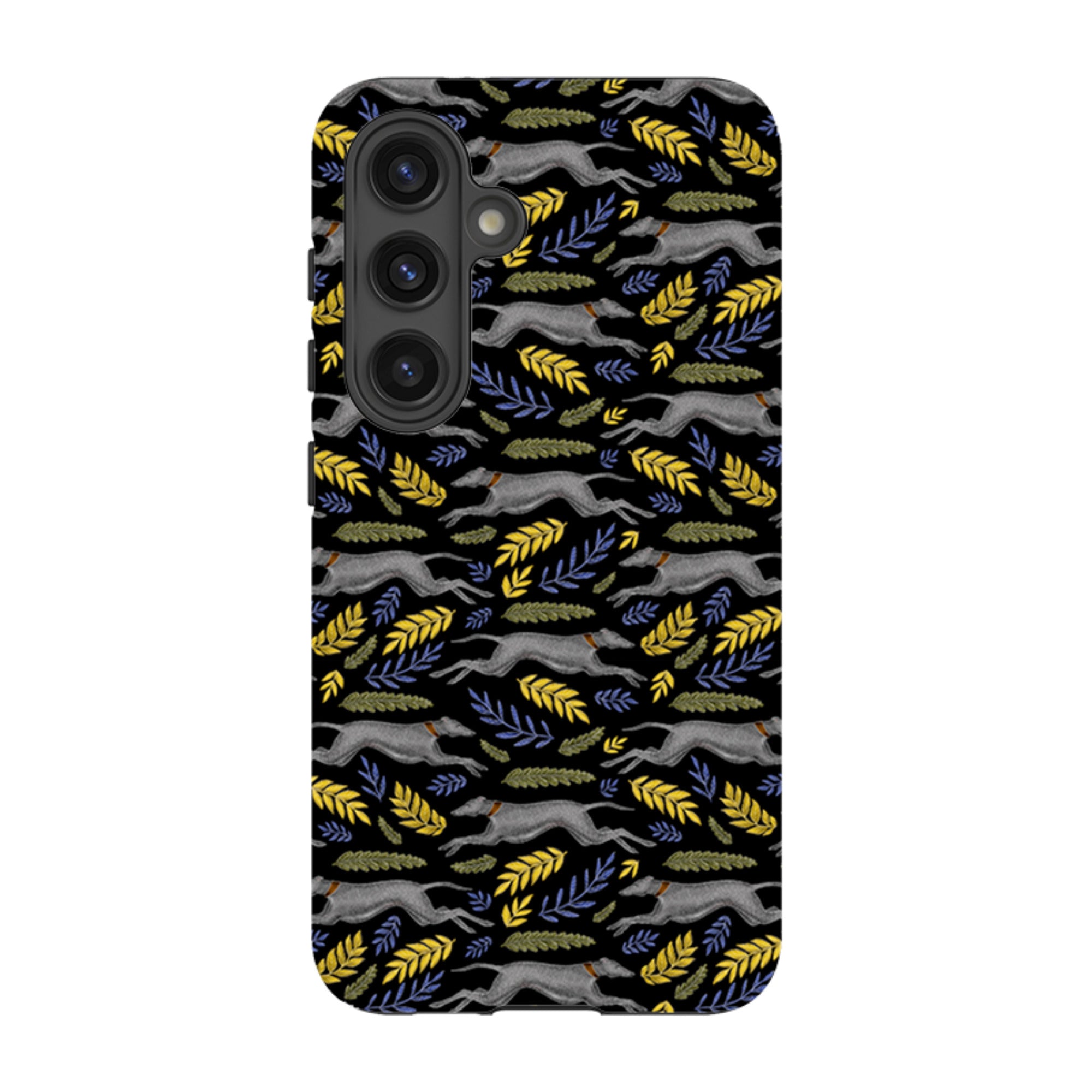 Samsung Tough Case - Greyhound Pattern By Catherine Rowe