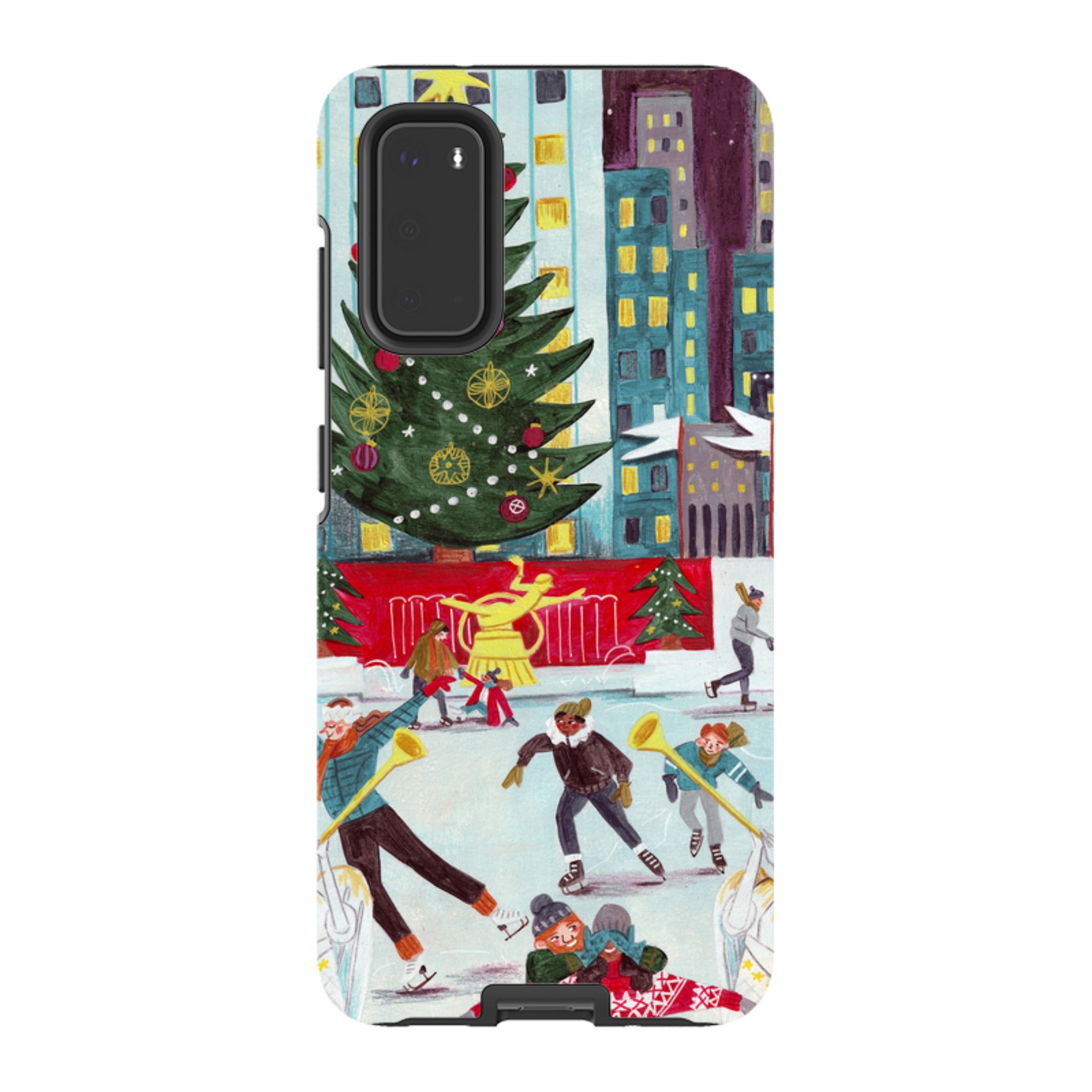 Samsung Tough Case - Xmas In New York By Caroline Bonne Muller