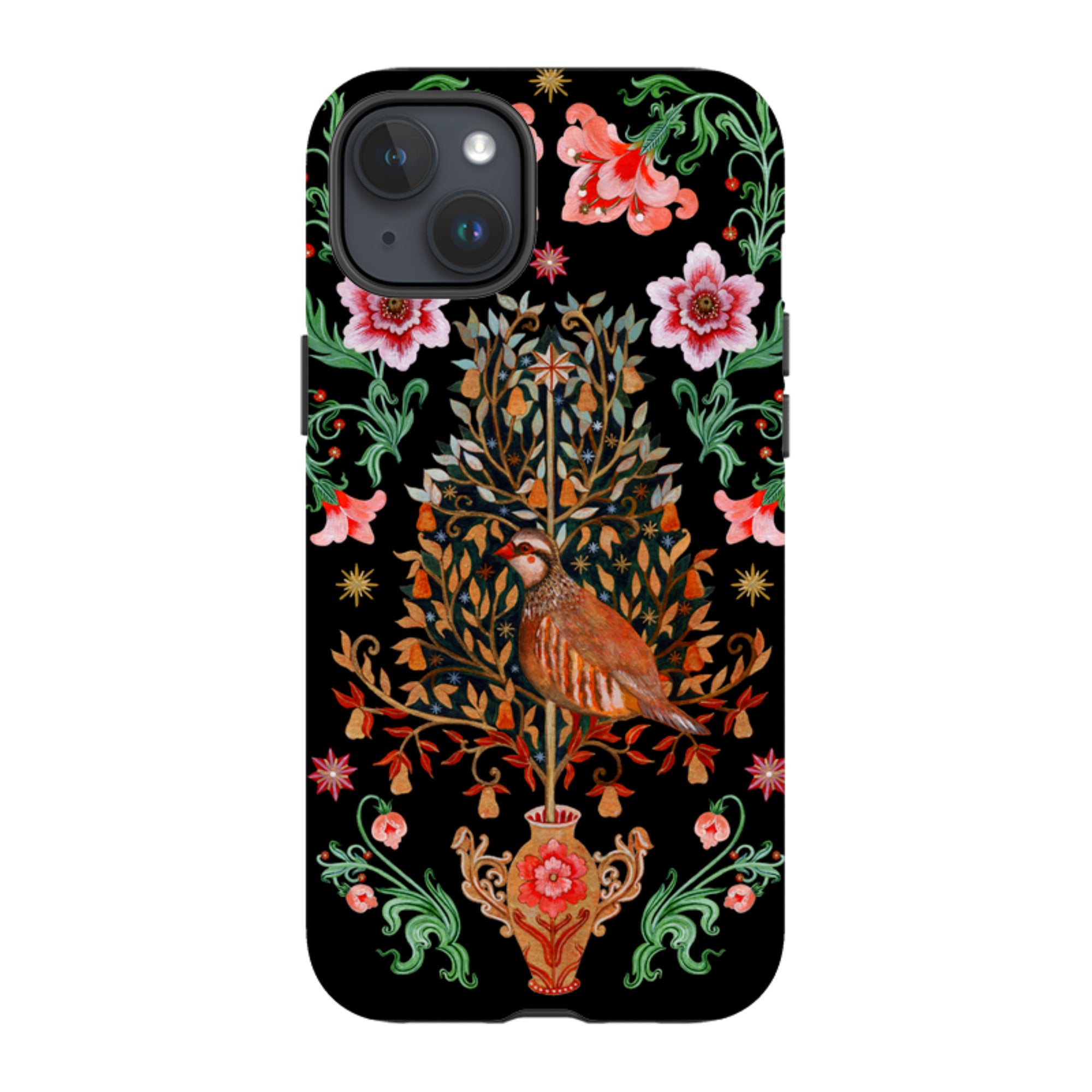 iPhone MagSafe Tough Case - Partridge Pear Tree By Maria Matos