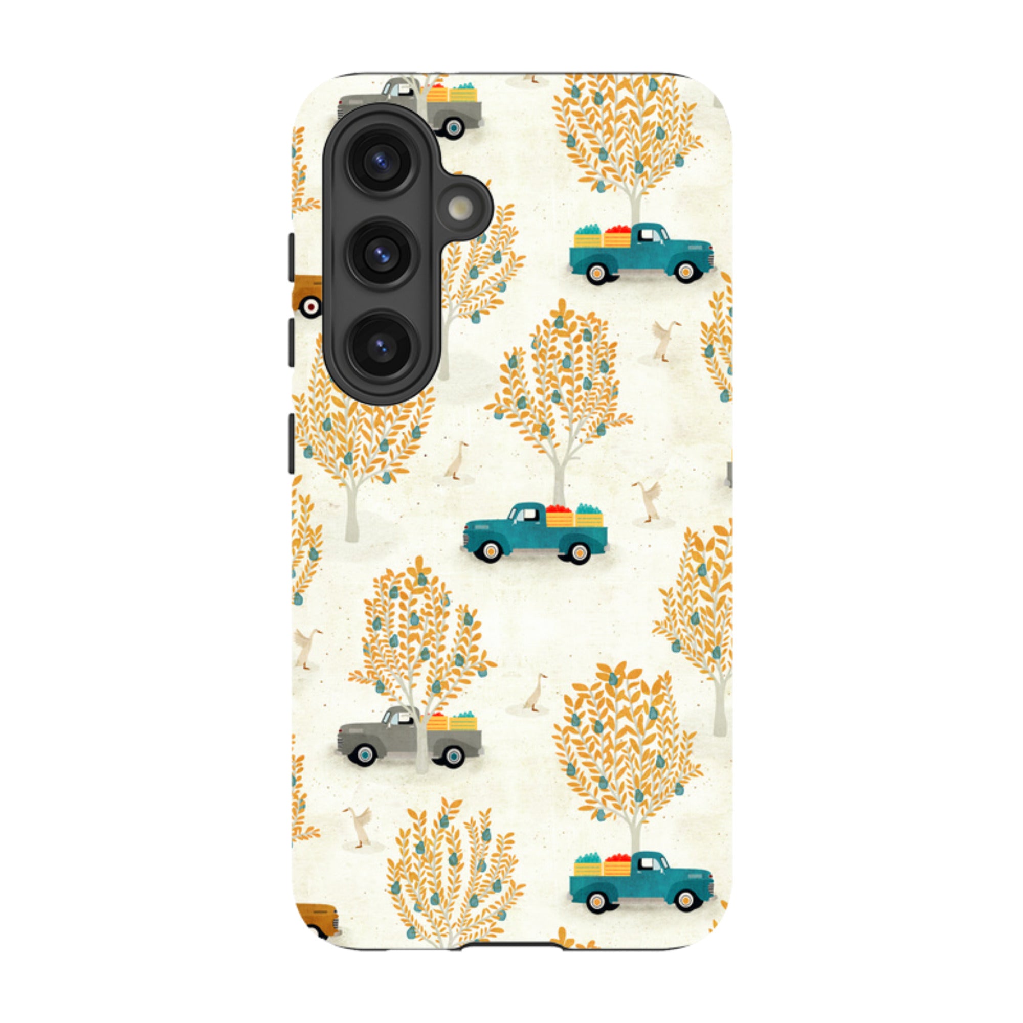Samsung Tough Case - Pear Trees and Trucks By Katherine Quinn