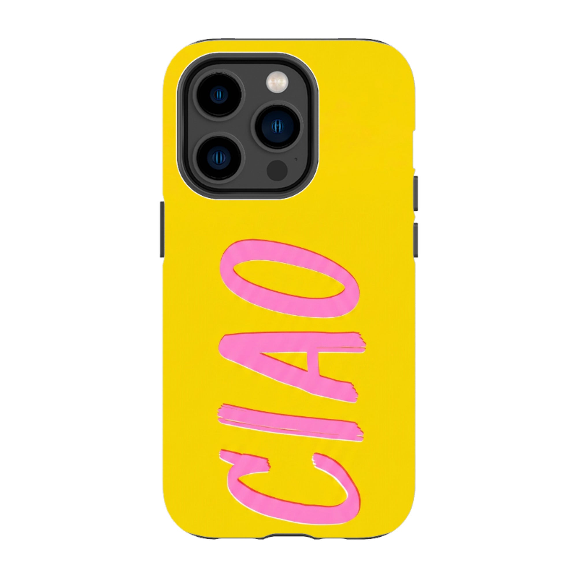 iPhone Tough Case - Ciao Yellow