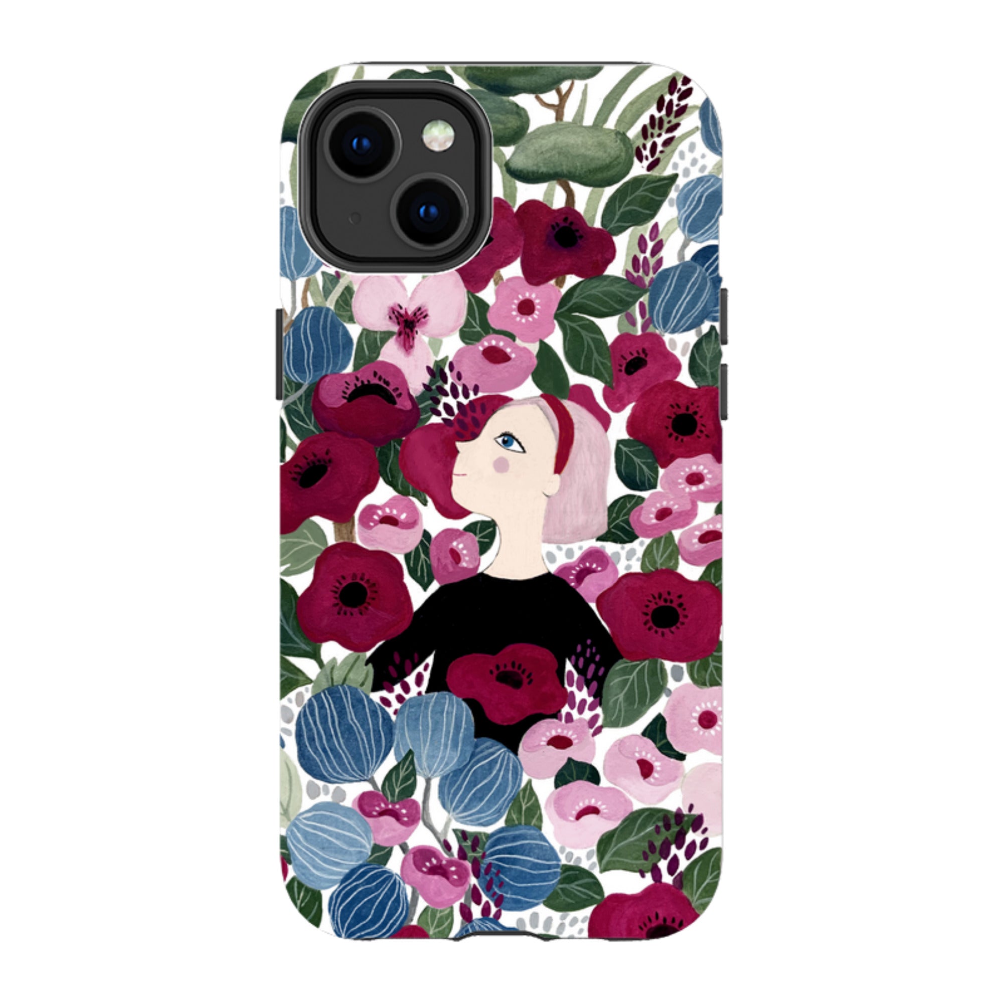 iPhone Tough Case - Flower Garden By Bex Parkin